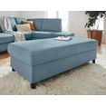 exxpo - sofa fashion hocker blauw