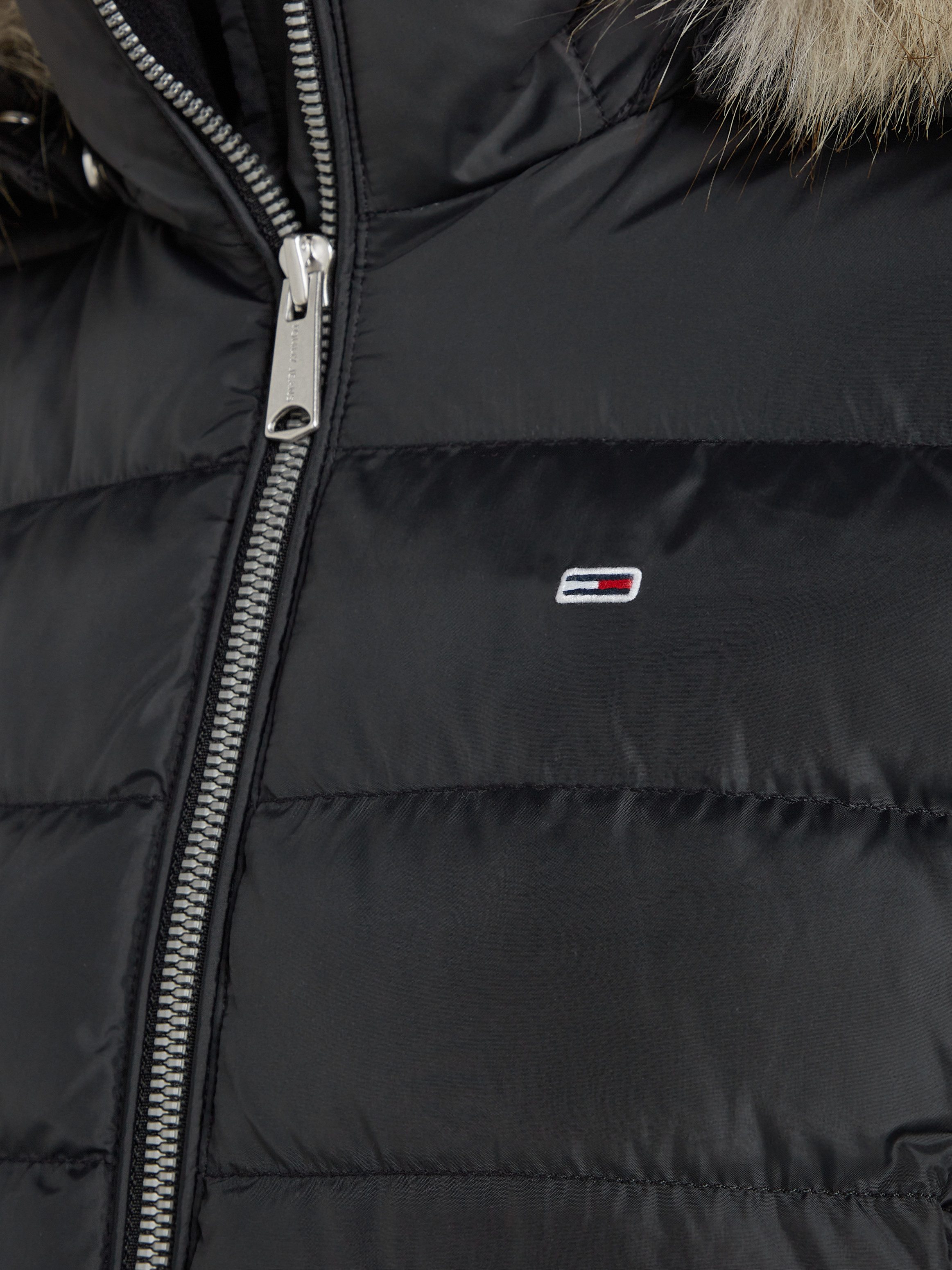 Tommy Jeans Curve Gewatteerde jas TJW BASIC HOODED DOWN JACKET EXT