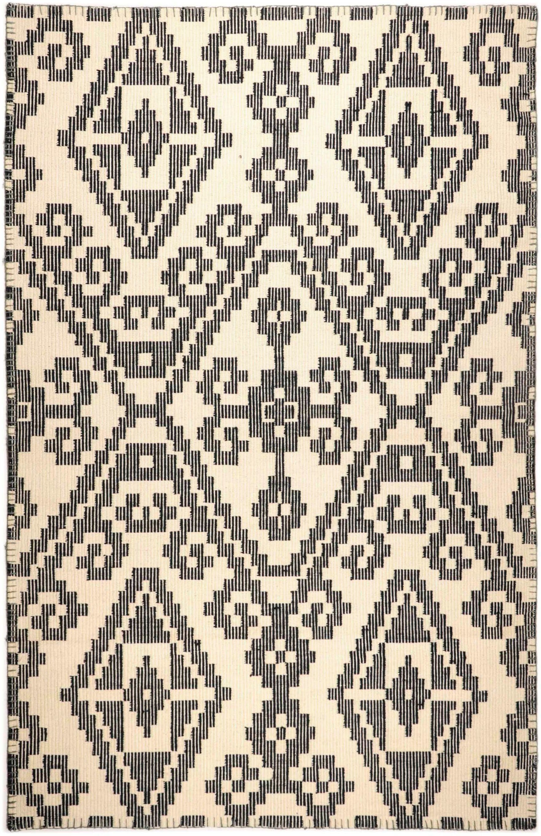TOM TAILOR HOME Wollen kleed Large Pattern Kelim zuivere wol, met de hand geweven, boho-stijl