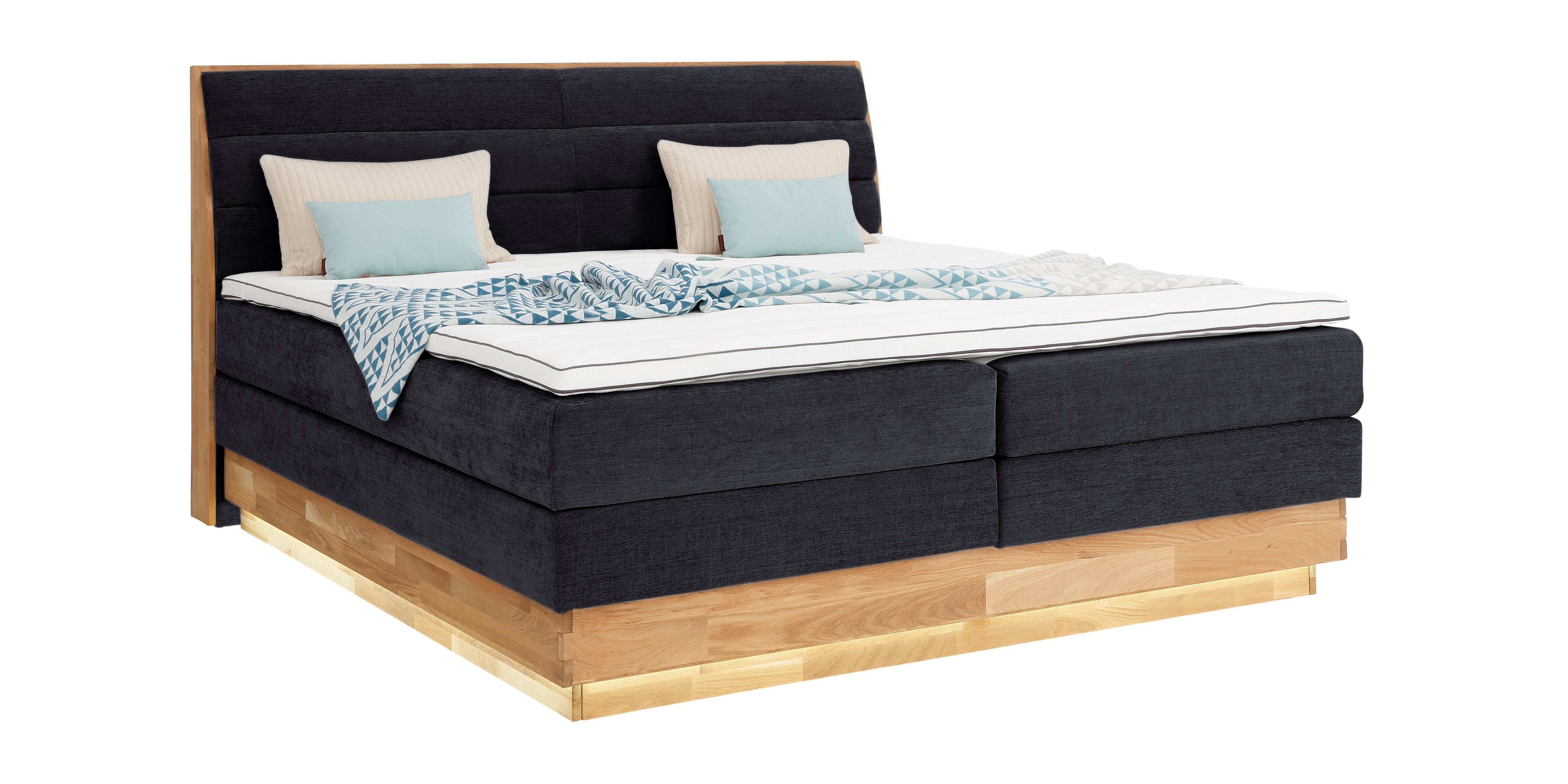 OTTO products Boxspring Ledverlichting, met gecertificeerde, gerecyclede overtrekstoffen