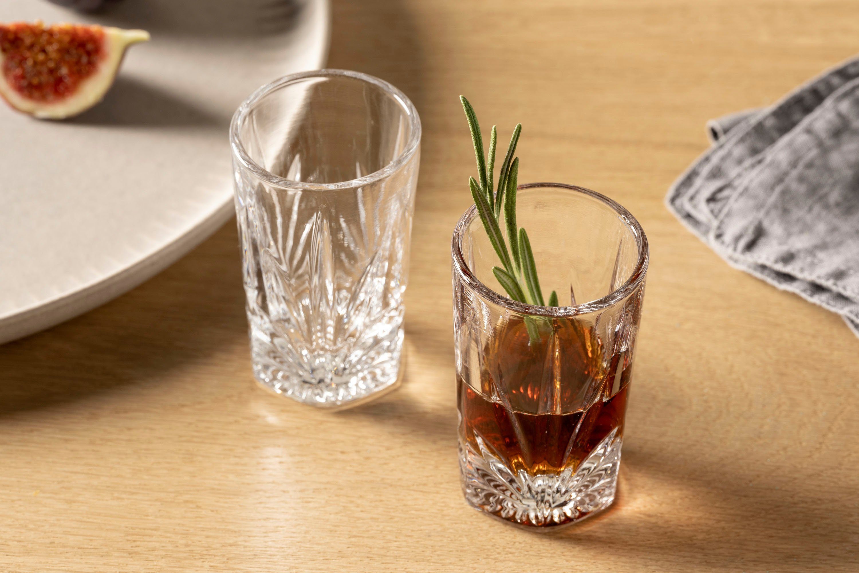 LEONARDO Schnapsglas Capri 70 ml(set, 4-delig)