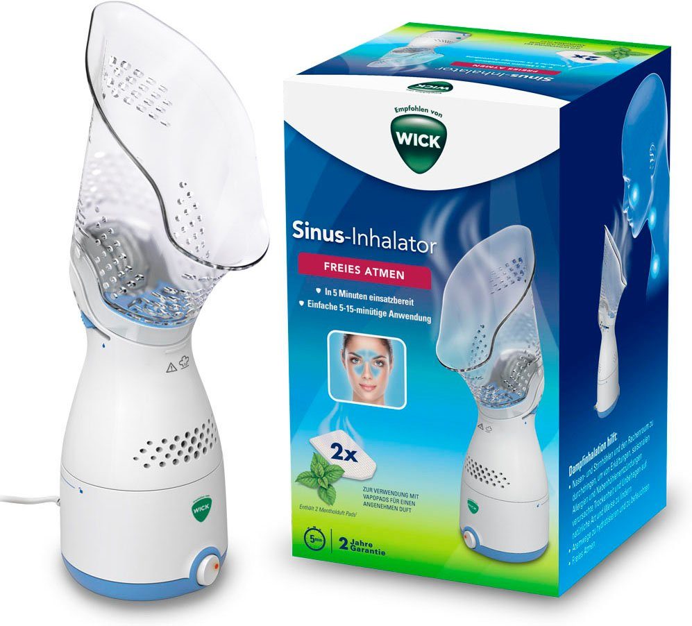 WICK Inhalatieapparaat Sinus inhalator - VH200 Bij hoesten, verkoudheid of een verstopte neus