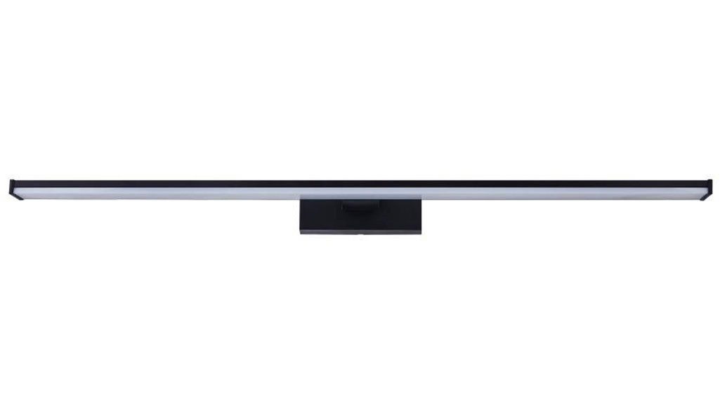 EGLO Spiegellamp PANDELLA 1 Wandlamp, LED spiegel lamp, lamp in zwart, wit, IP44, L 78 cm (1 stuk)