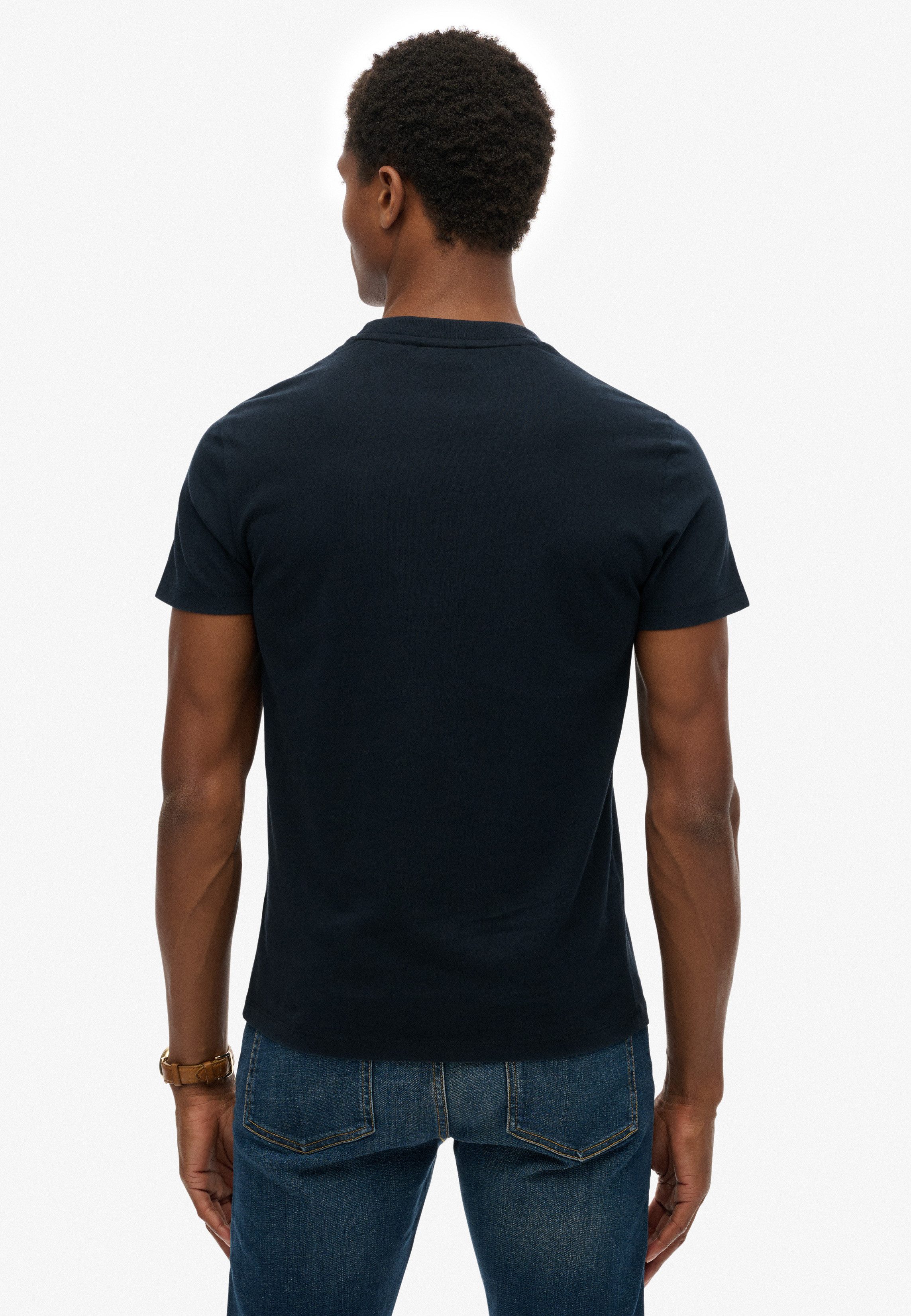 Superdry Shirt met ronde hals ESSENTIAL CONTRAST EMB TEE