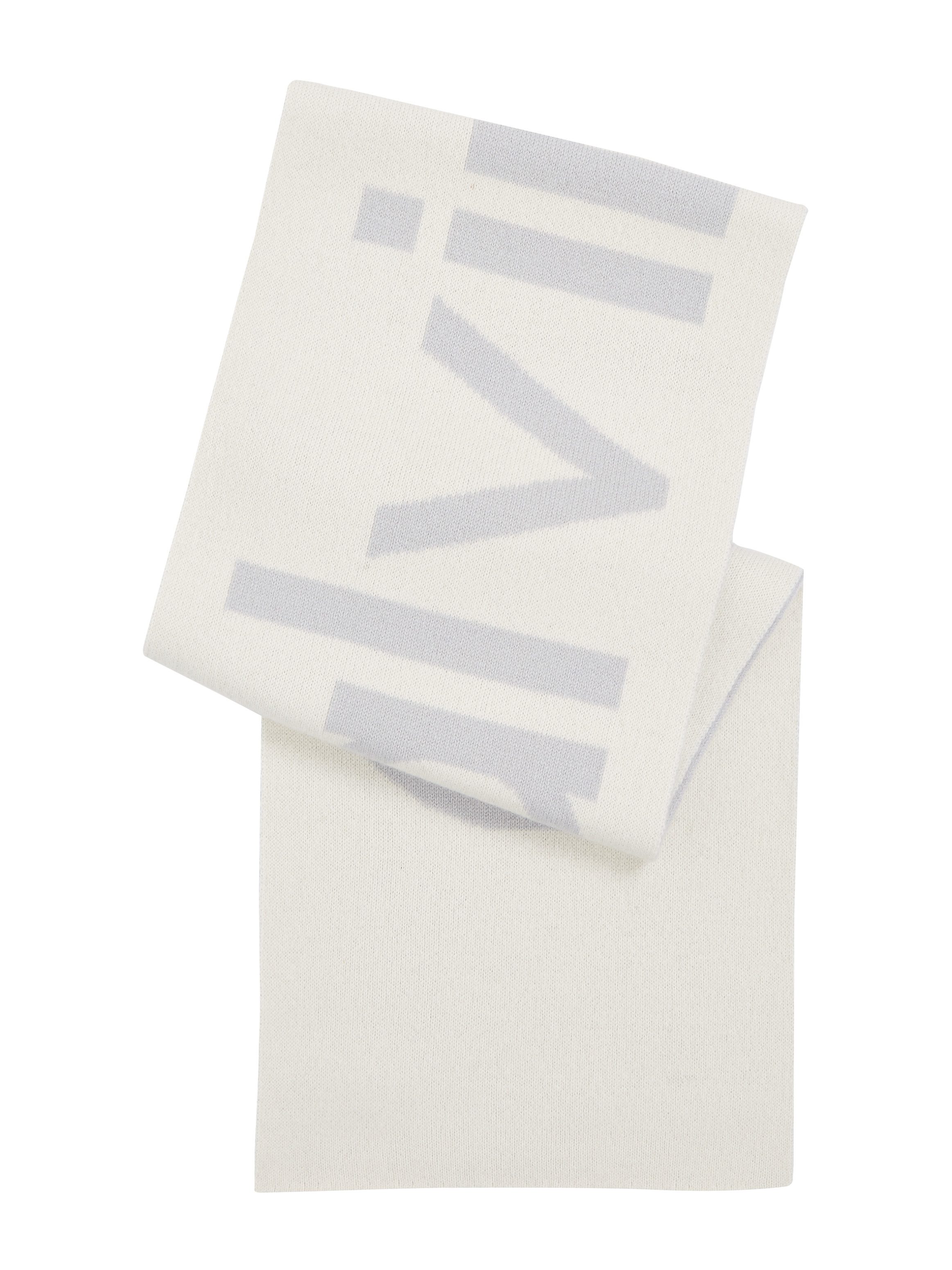 Calvin Klein Sjaal TWO-TONE KNIT WOOL MIX HW SCARF