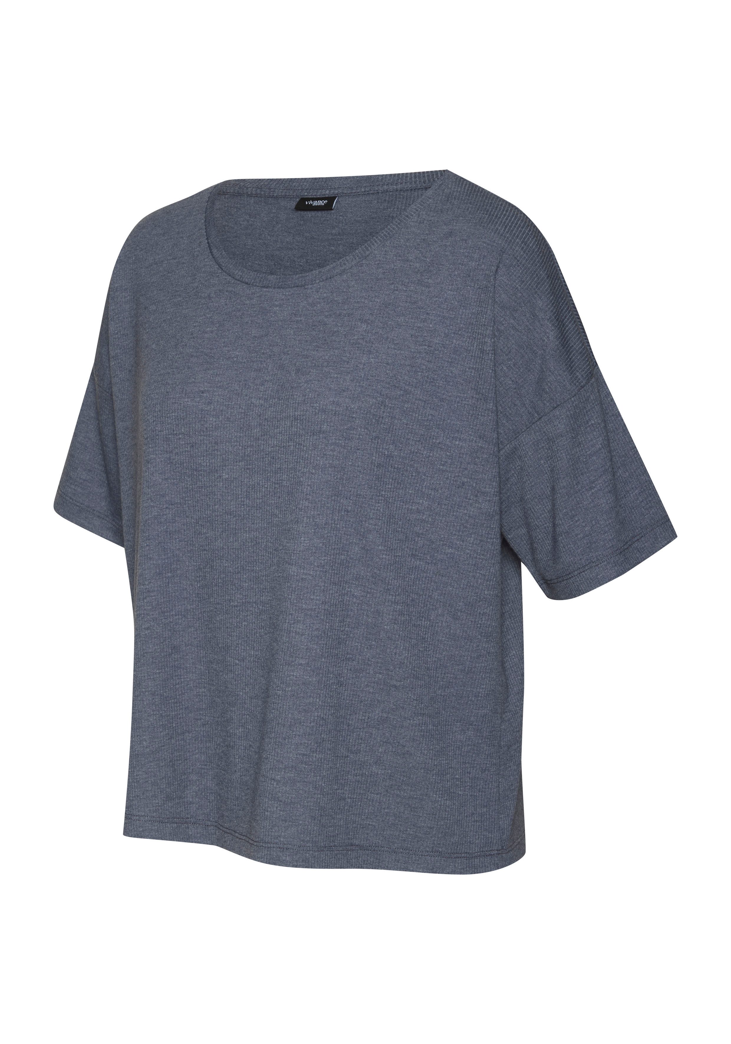 Vivance Dreams T-shirt in zachte ribkwaliteit