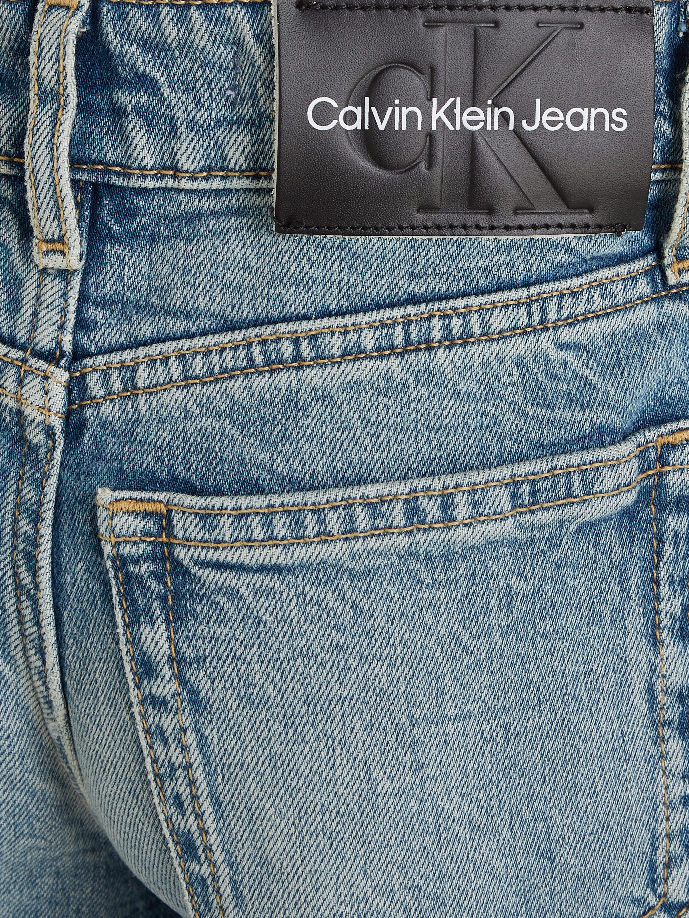 Calvin Klein Regular fit jeans SKATER VISUAL BLUE CF voor kinderen tot 16 jaar