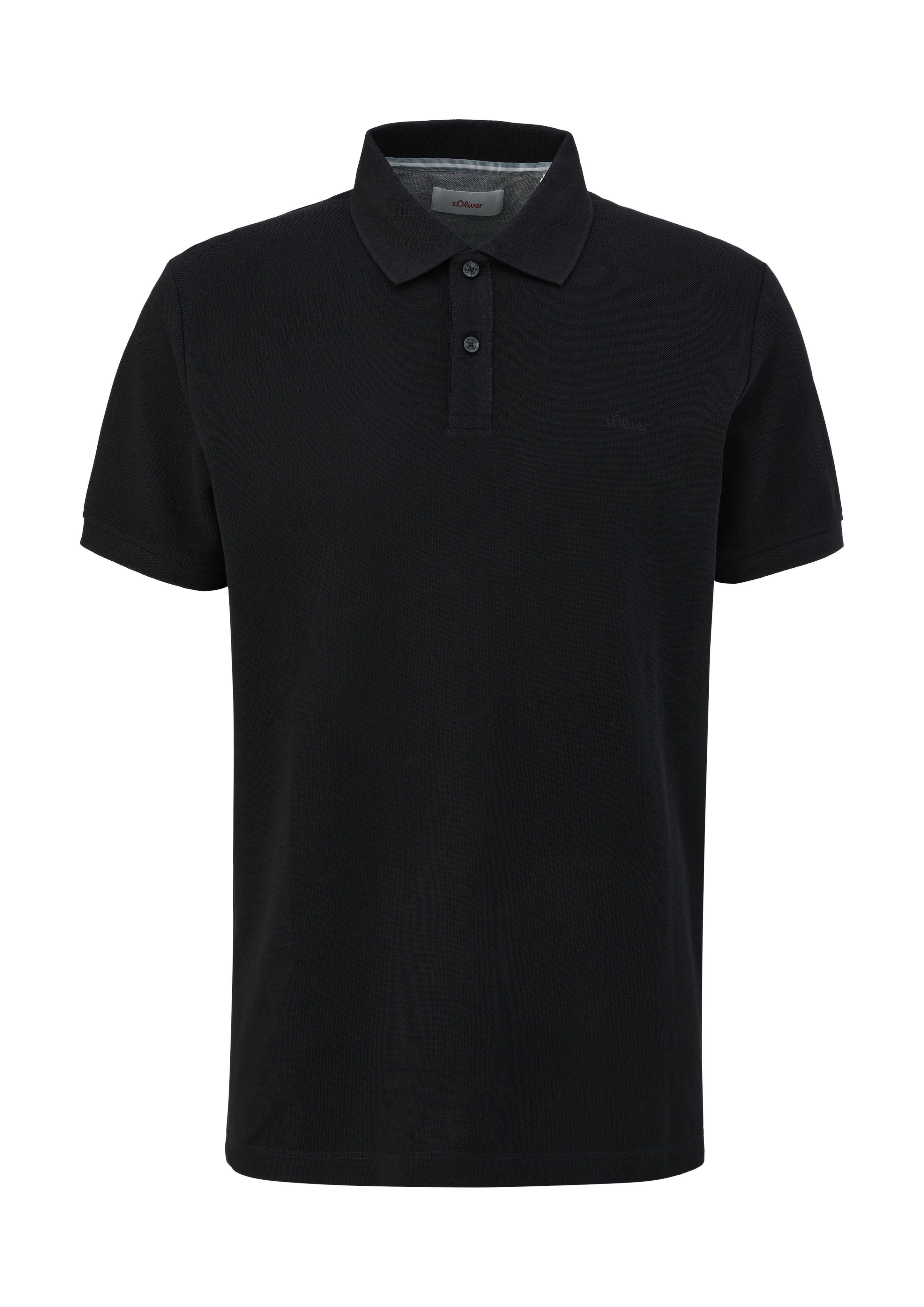 s.Oliver Poloshirt met geborduurd logo