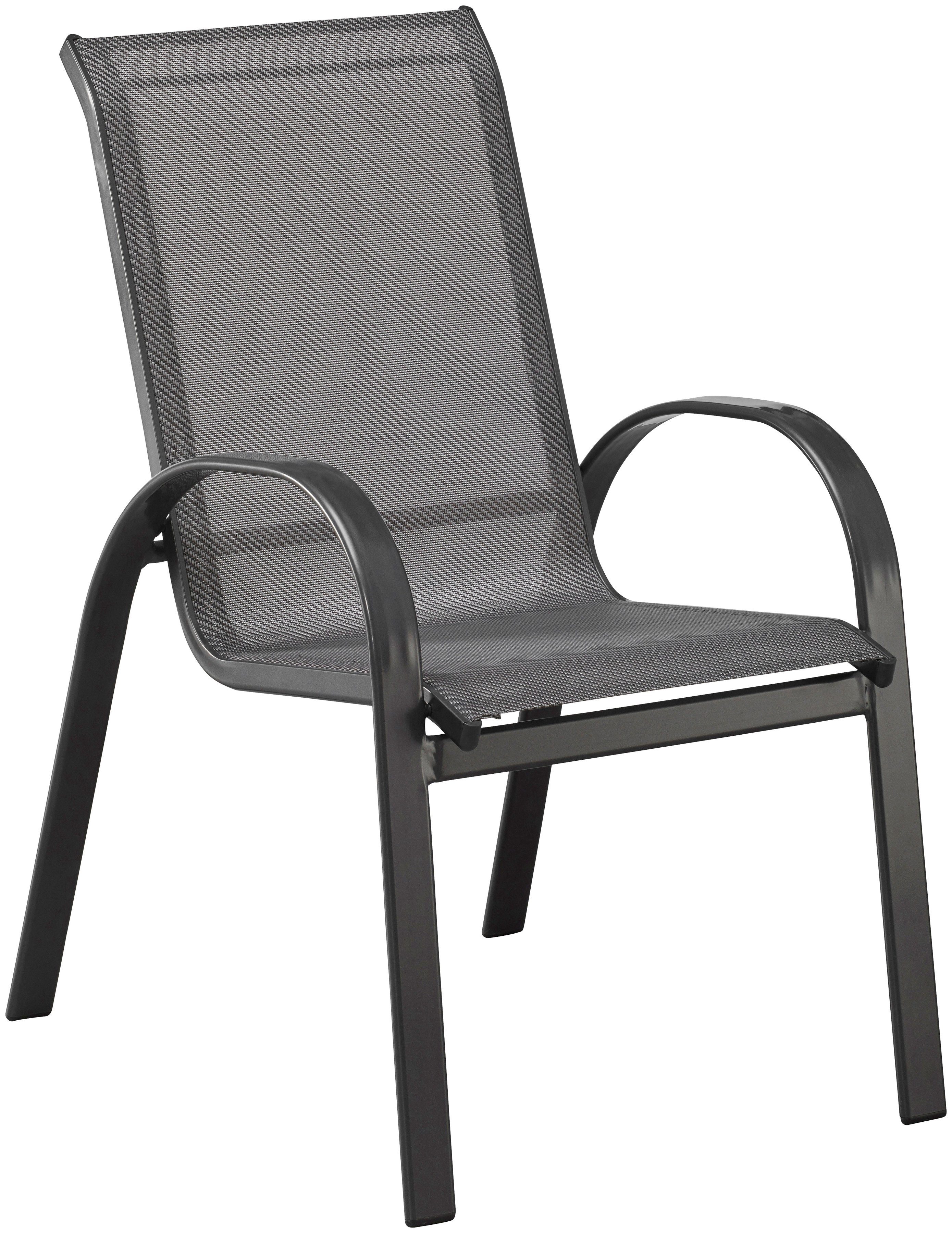 MERXX Tuin-eethoek Amalfi, TOPSELLER! gepoedercoat aluminium, 100% polyester, geschikt voor 8 personen (9-delig)