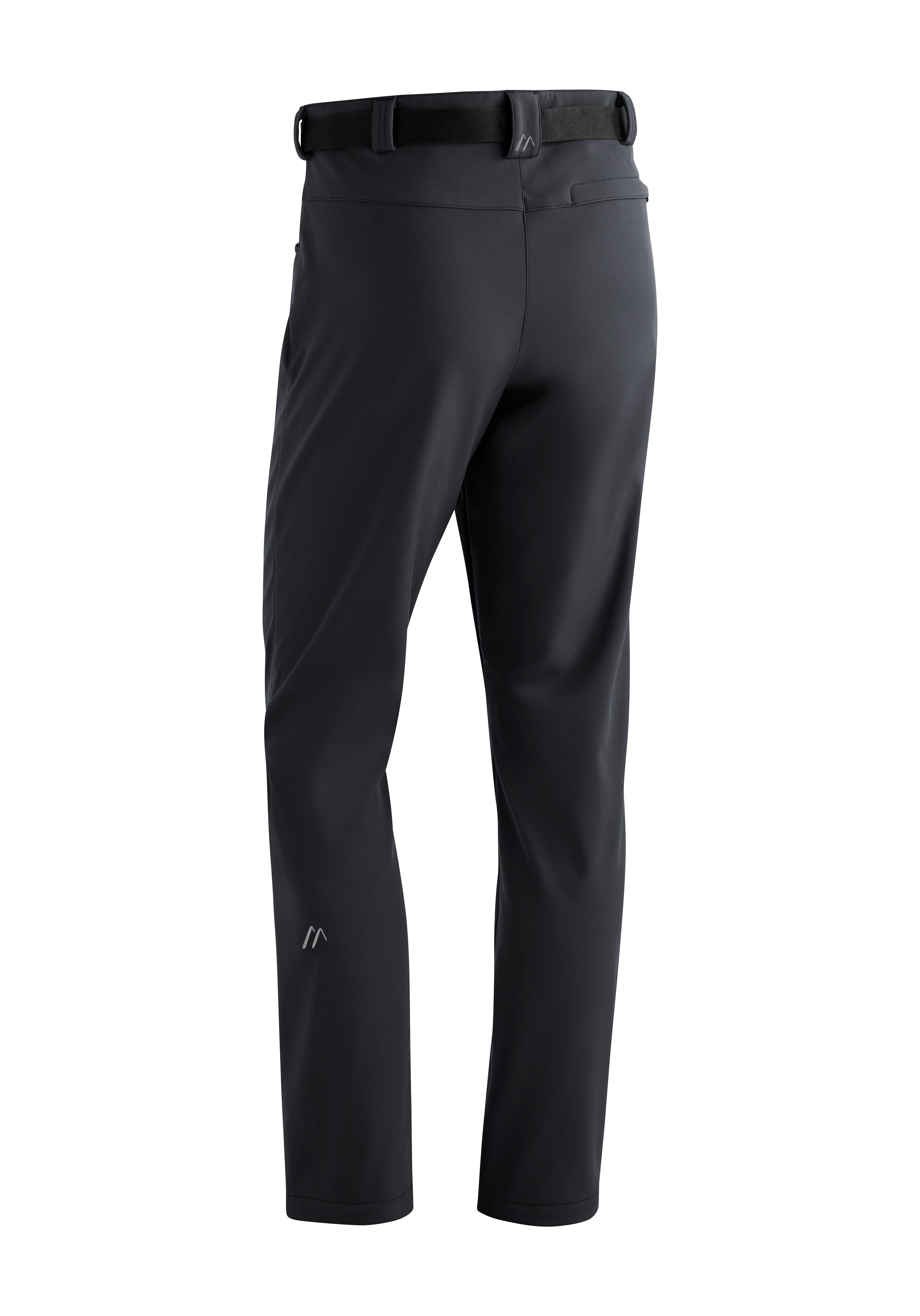Maier Sports Functionele broek Perlit M warme heren softshellbroek, winter outdoorbroek, winddicht, regular fit