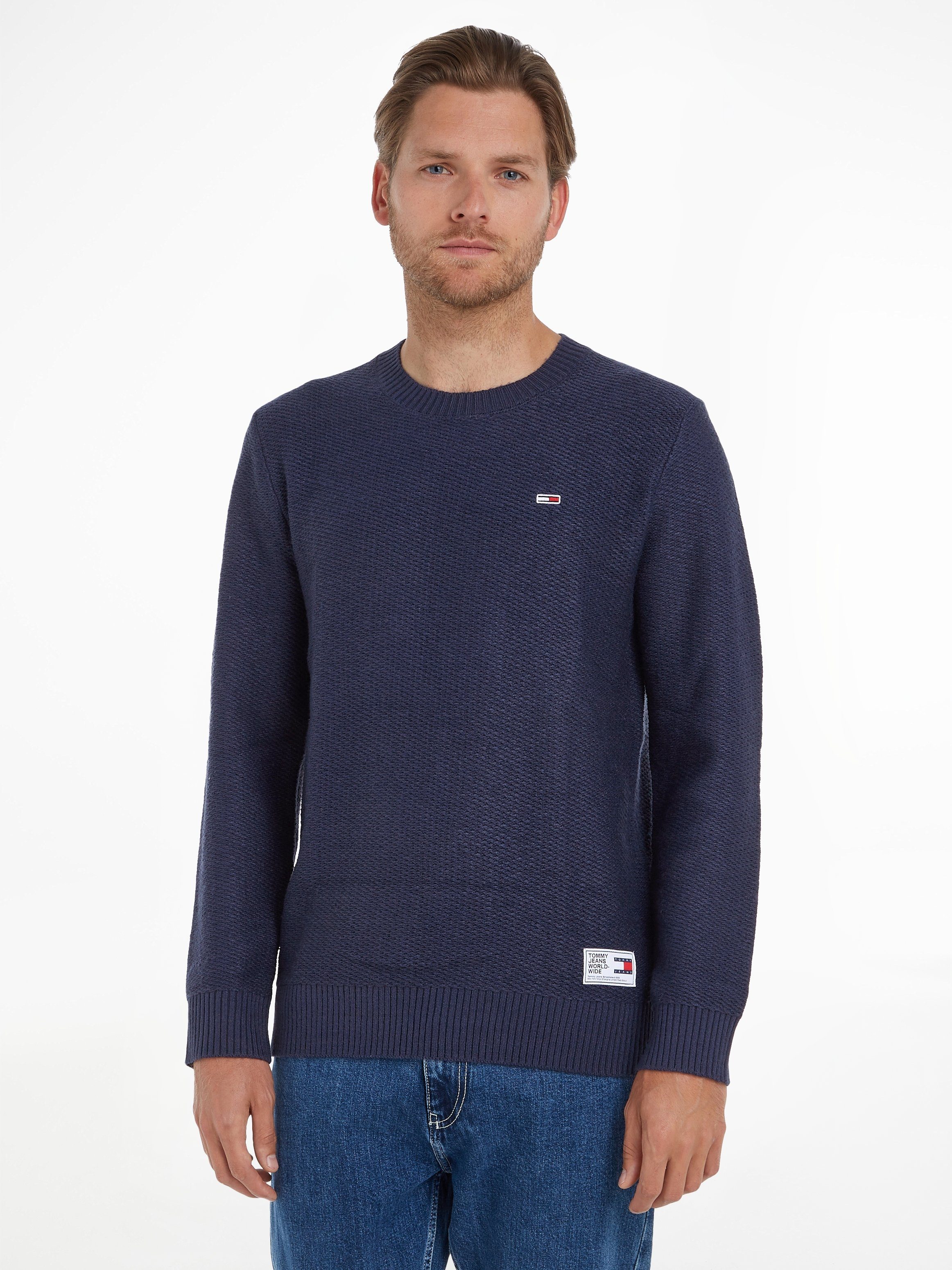 TOMMY JEANS Gebreide trui TJM REGULAR STRUCTURED SWEATER