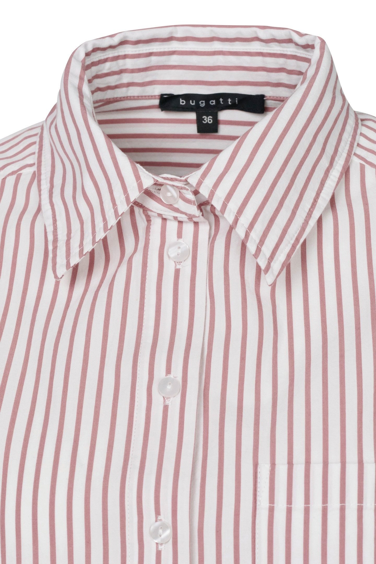 Bugatti Overhemdblouse gemaakt van 100% katoen