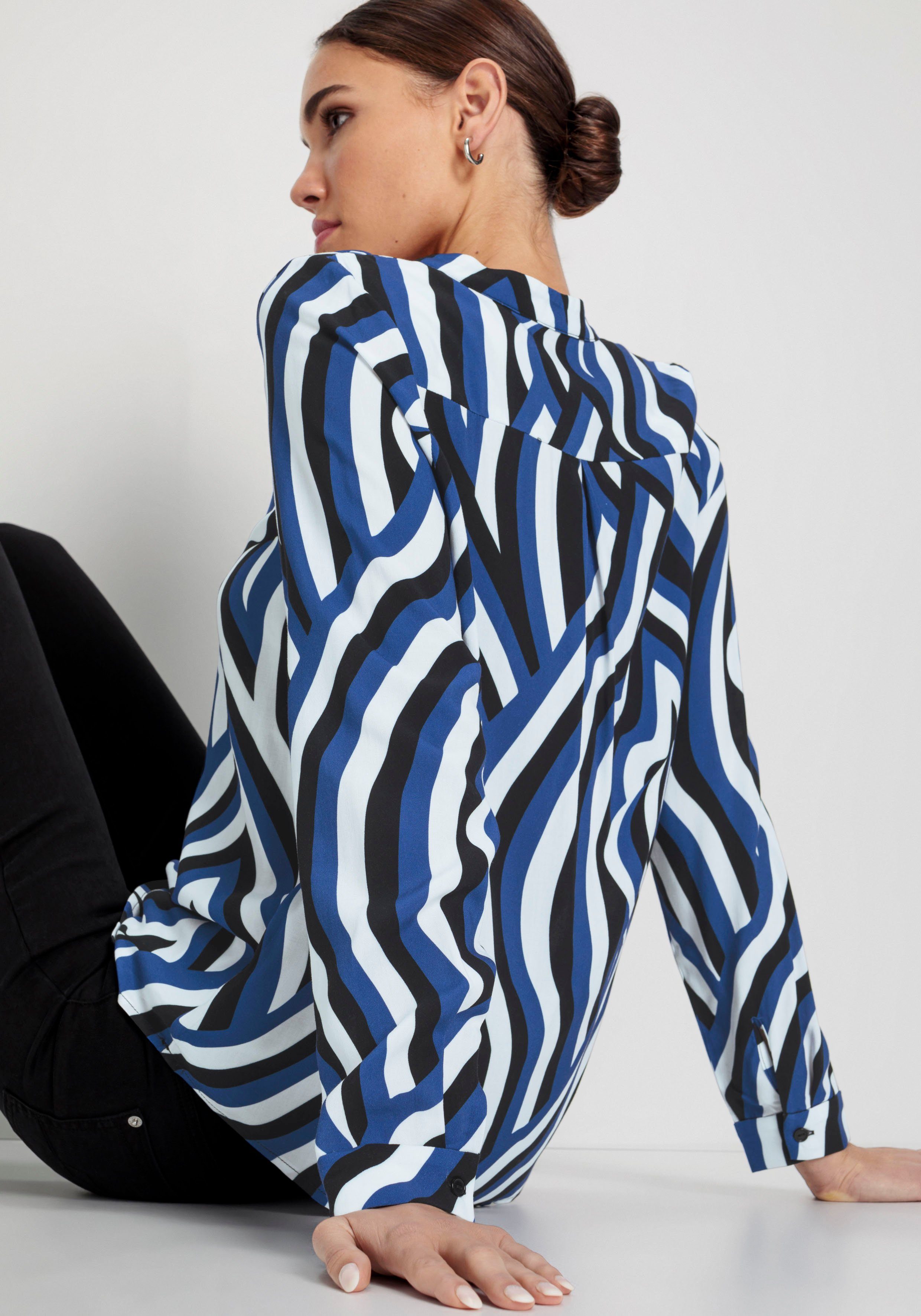 HECHTER PARIS Klassieke blouse met elegante v-hals