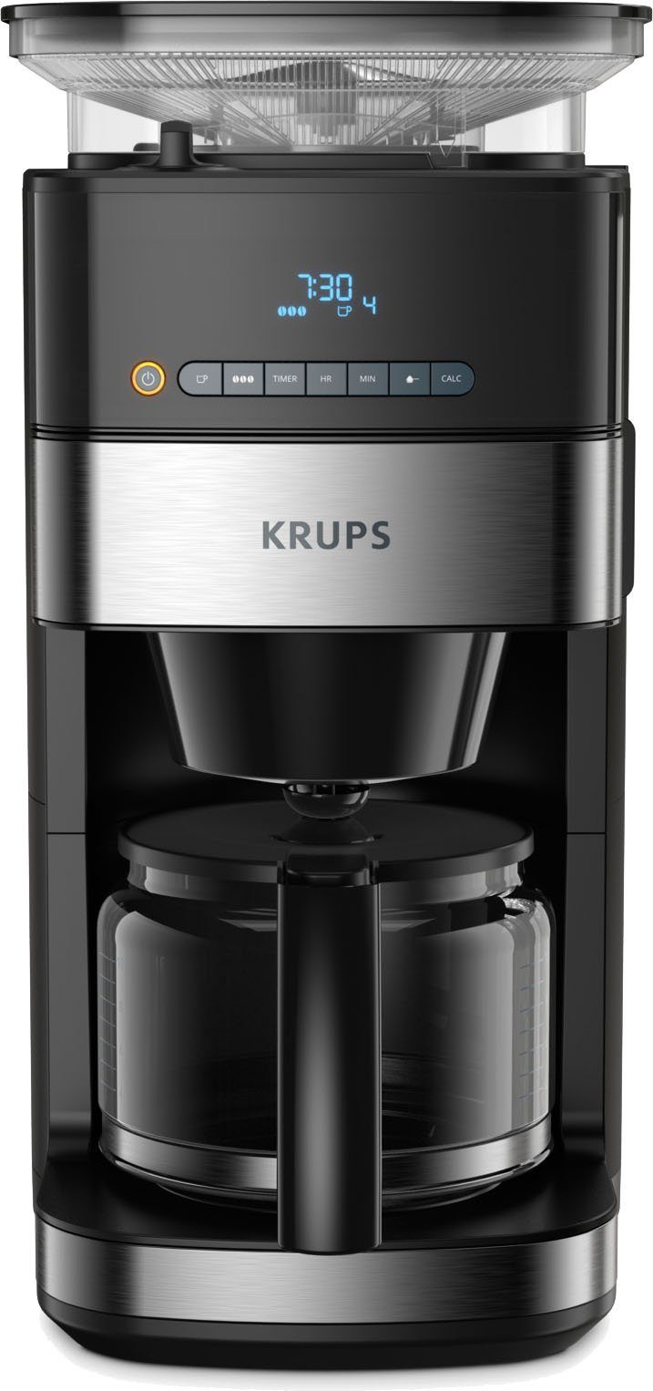 Krups Koffiezetapparaat met maalwerk KM8328 Grind Aroma, 1,25 l, 24-uurstimer snel gevonden |