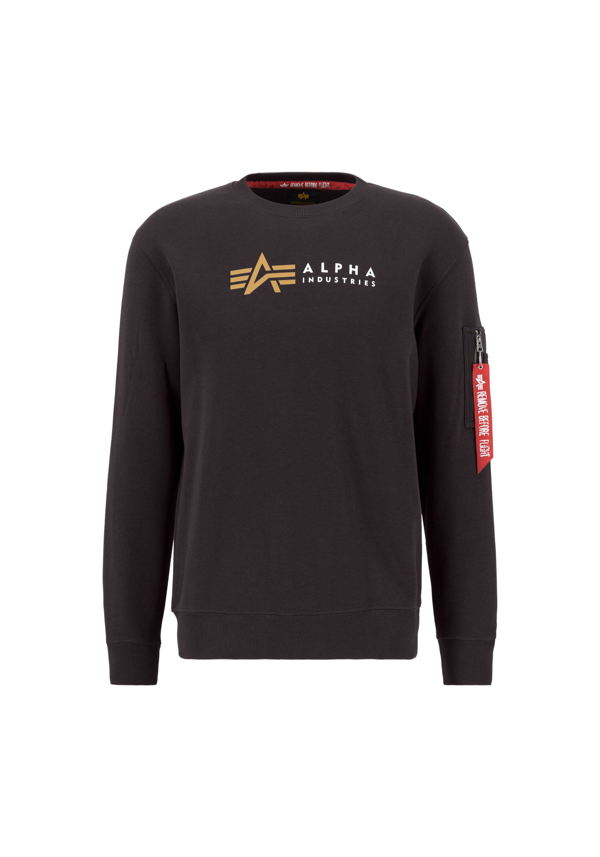 Alpha Industries Sweater Alpha Industries Men Sweatshirts Alpha Label Sweater