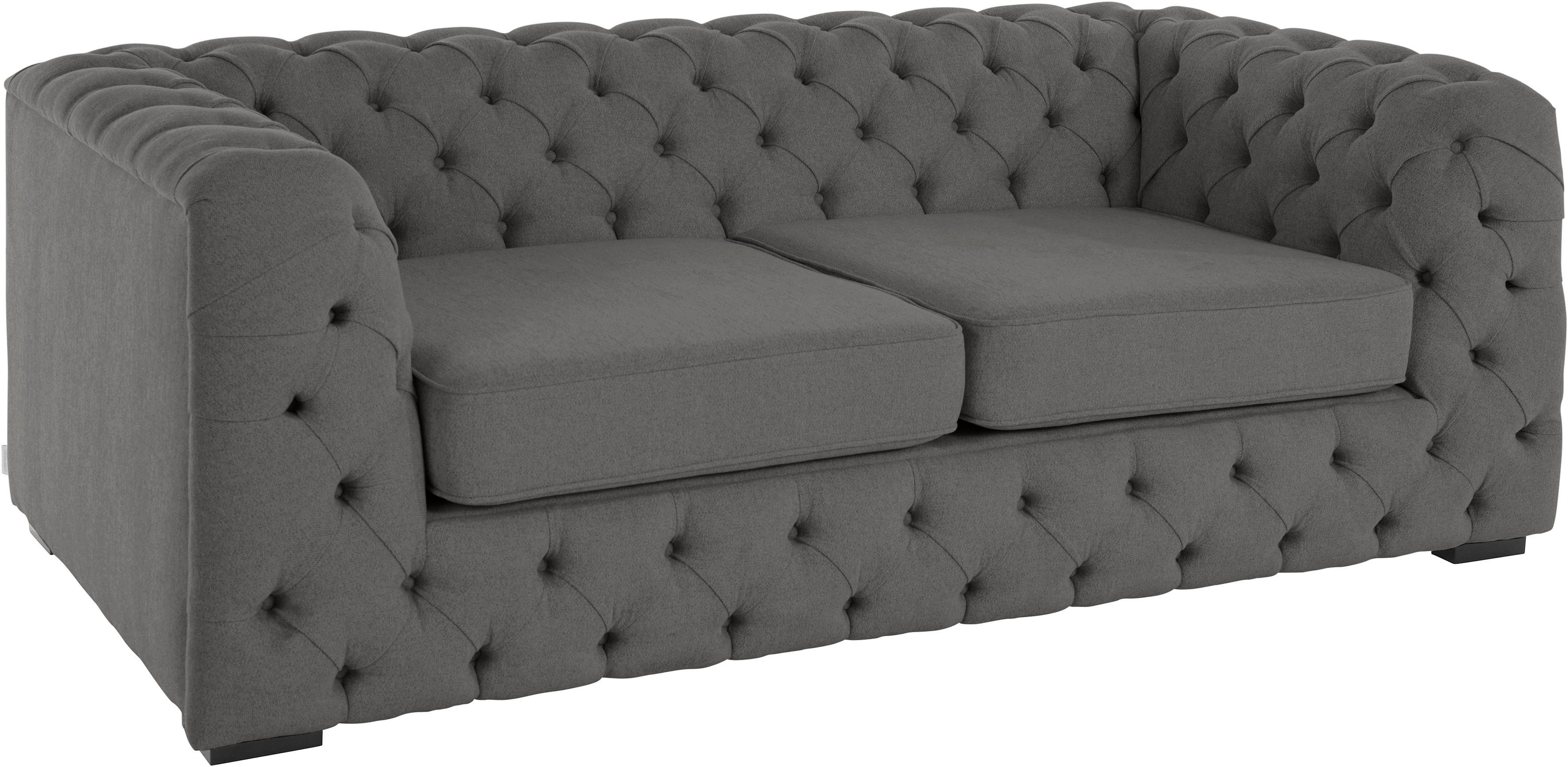 Guido Maria Kretschmer Home&Living Chesterfield-bank Kalina met klassieke chesterfield-capitonnage