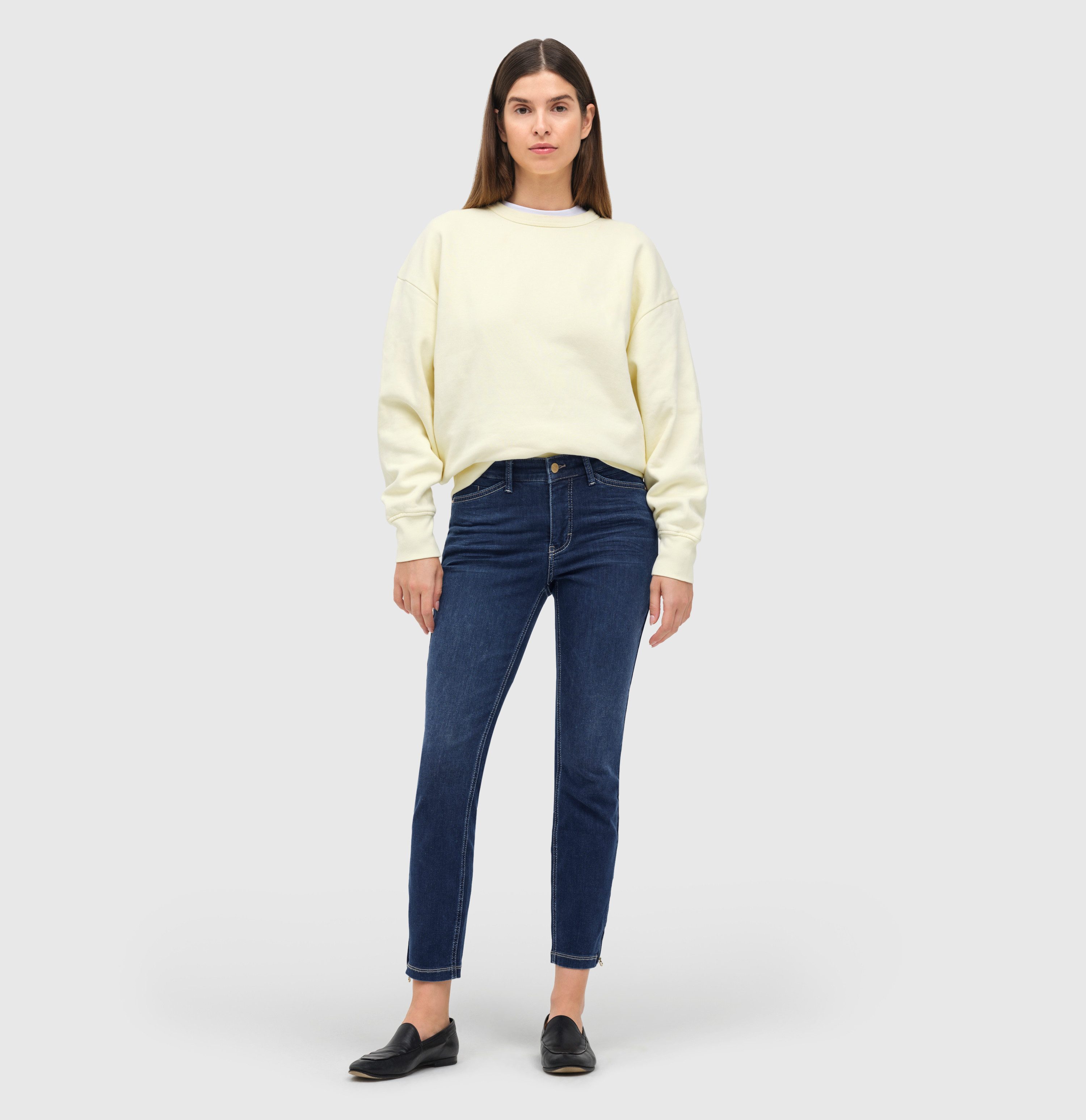 MAC 7/8 jeans Dream Chic Verkort model met ritssluiting