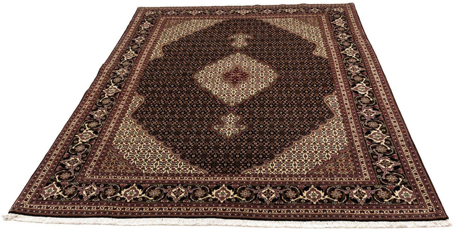 morgenland Wollen kleed Täbriz - 50 Raj bloemmotief beige 90x 60 cm Handgeknoopt