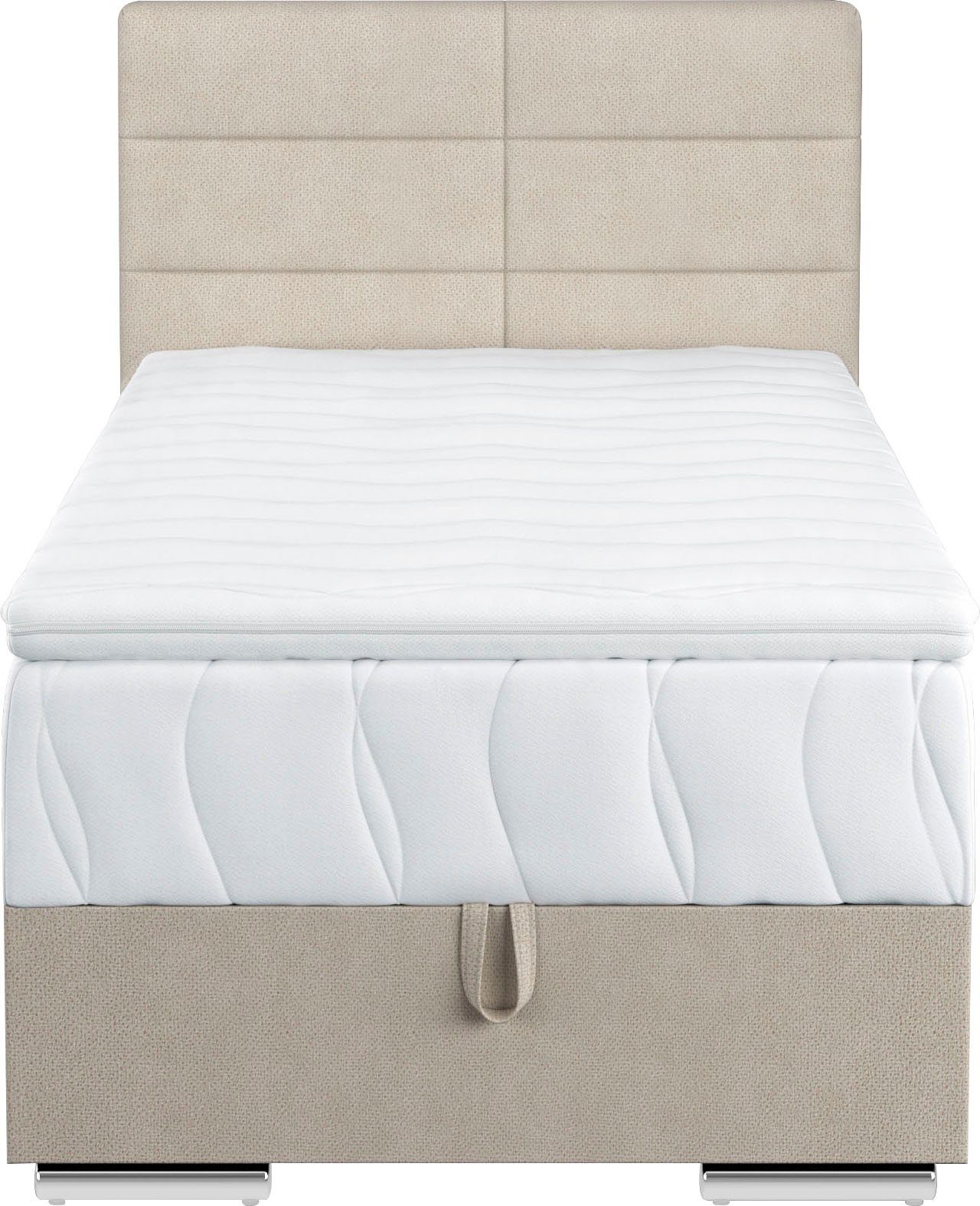 COTTA Boxspring Tom met bedkist, topmatras en sierkussen