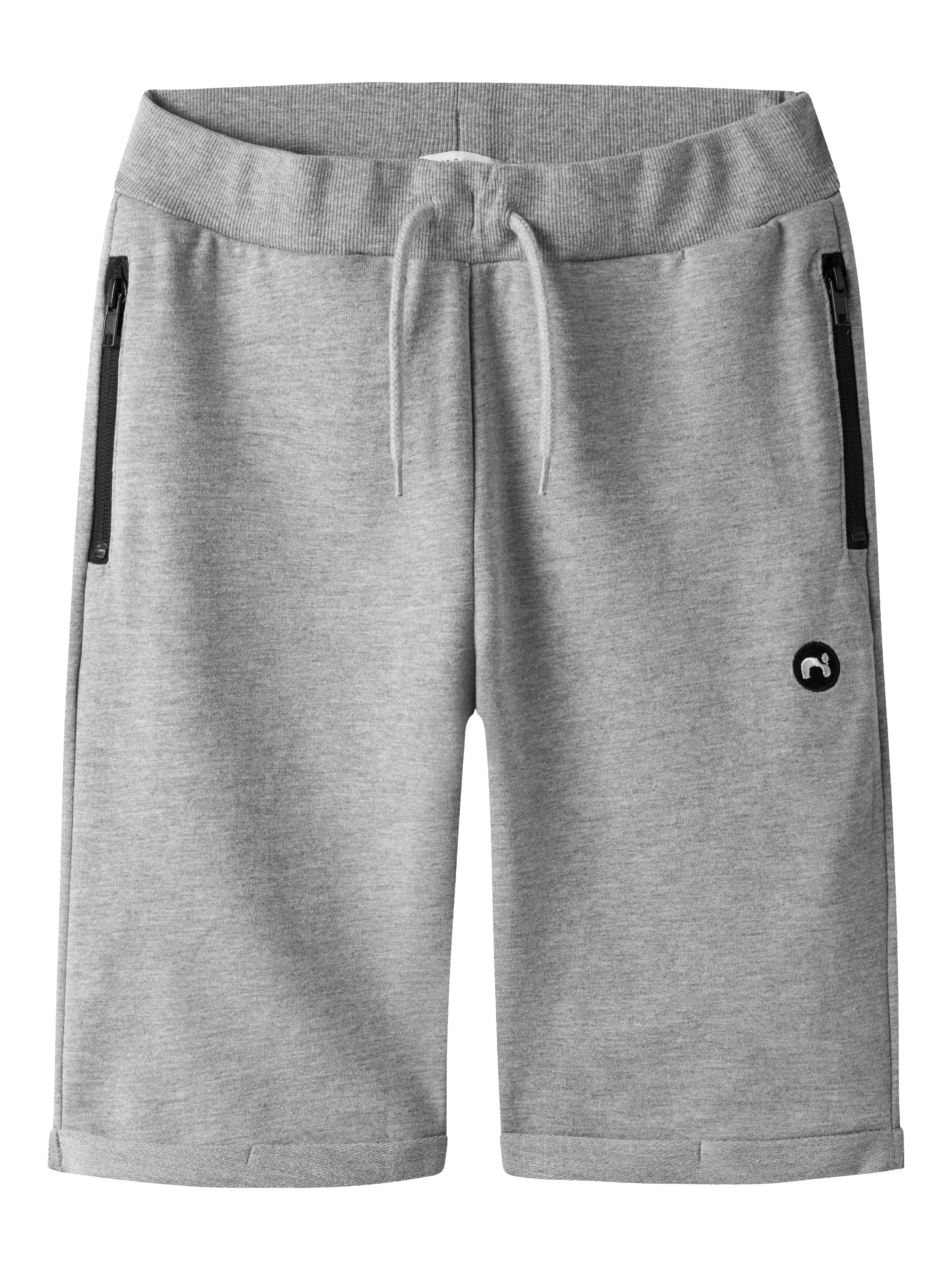 Name It Short NKMVIMO SWE SHORTS BRU NOOS jongens shorts maat 98 grijs