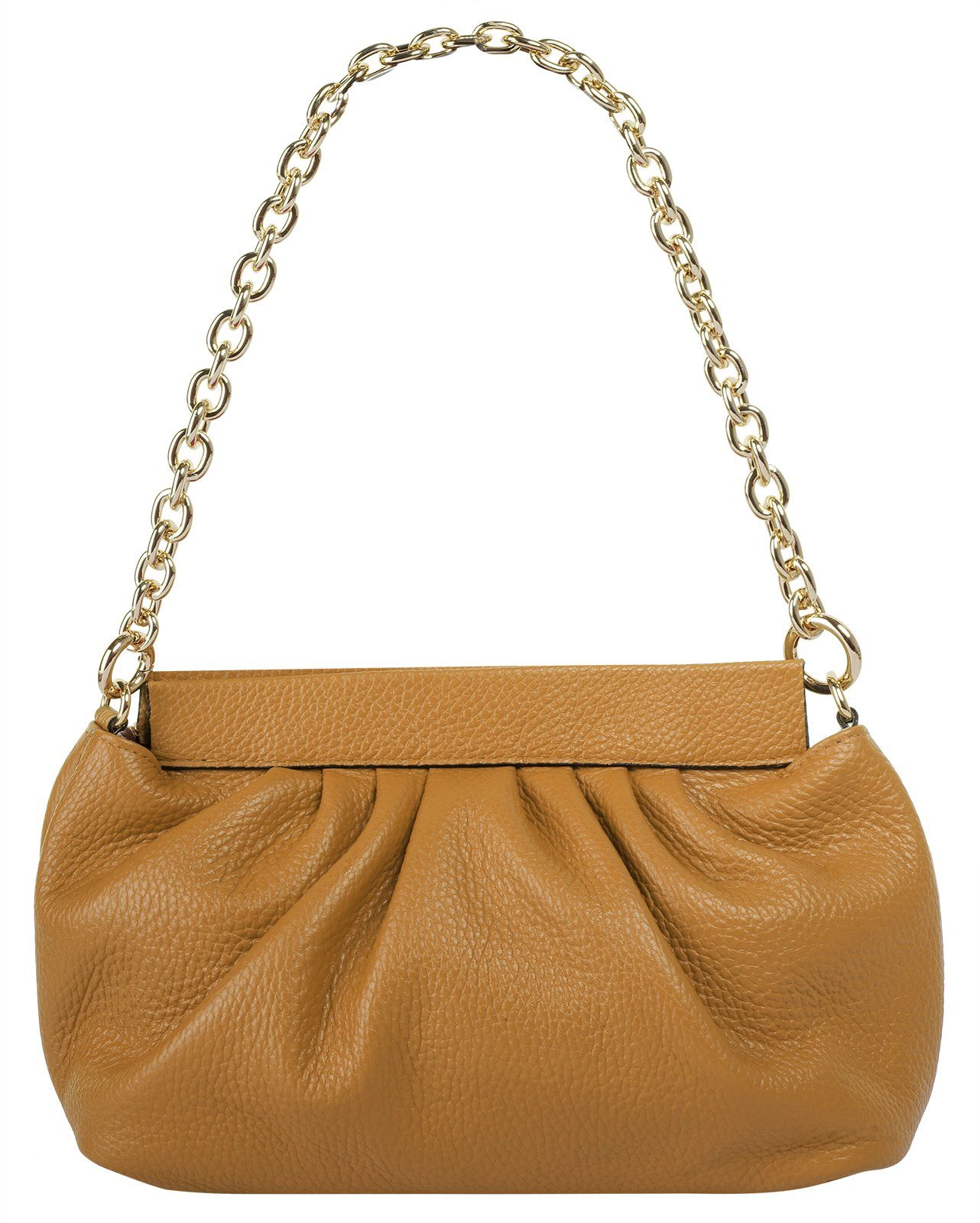 Cluty Schoudertas echt leer, made in italy