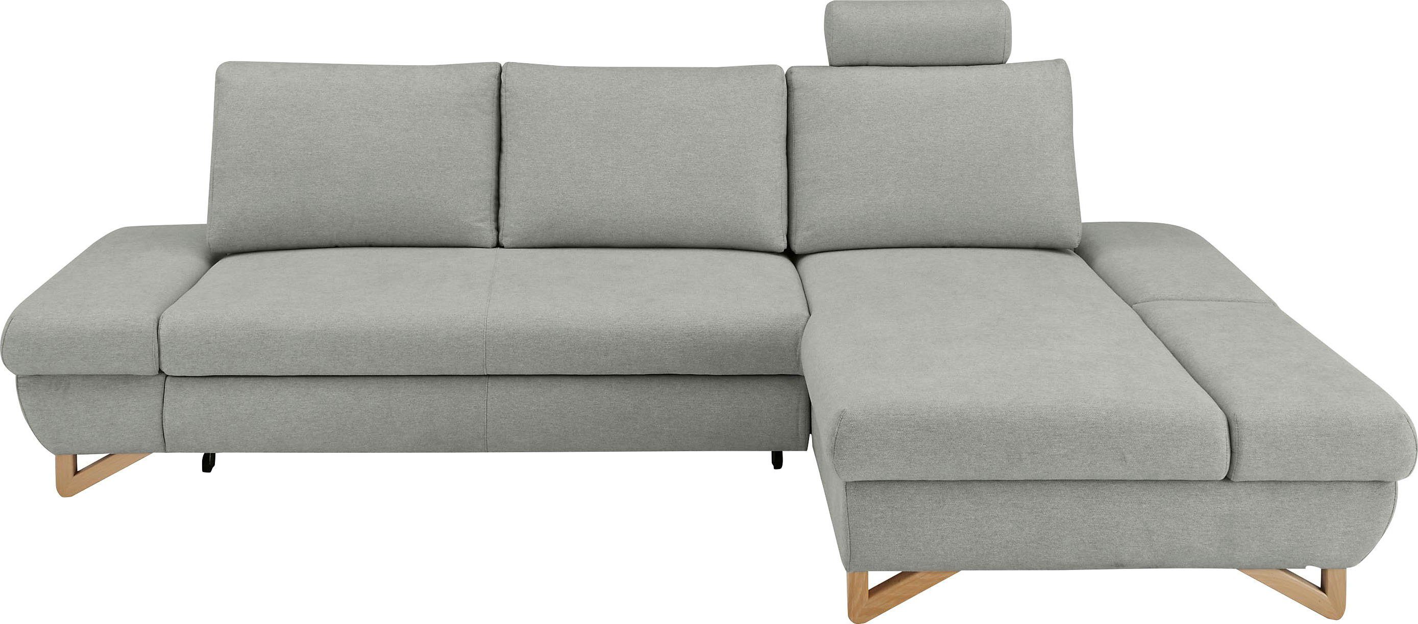 INOSIGN Slaapbank City/Giron comfortabele slaapbank (ligoppervlak 245 x 138 cm) en bedlade