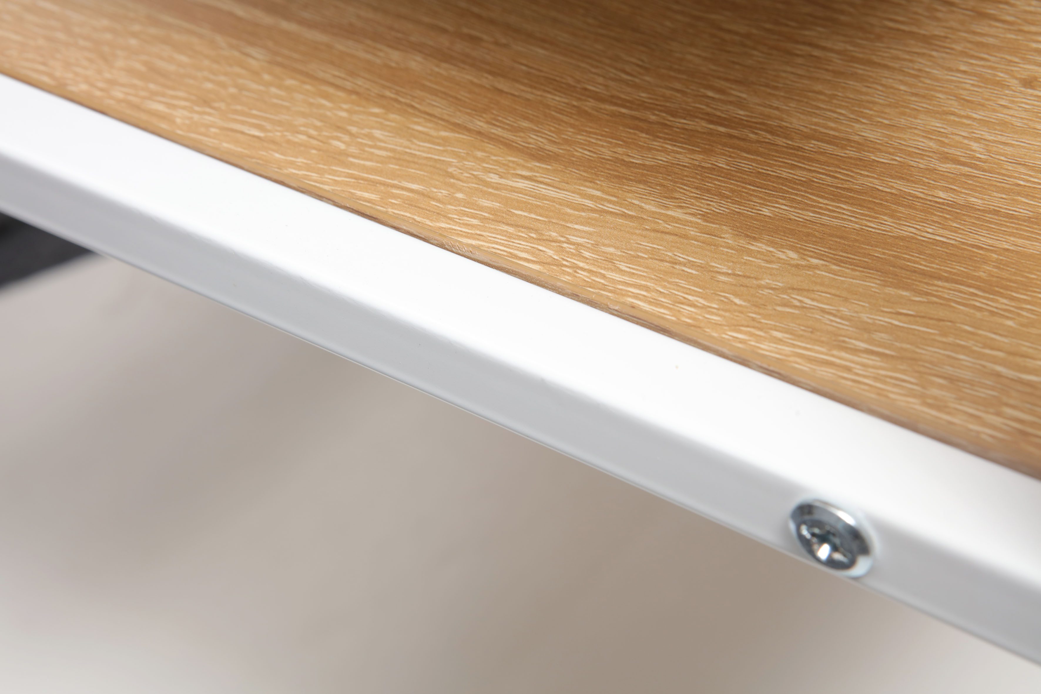 Home affaire Ordnerrek COWELL, boekenrek, asymmetrisch metalen frame, 64x130,5 cm, fsc®-gecertificeerd