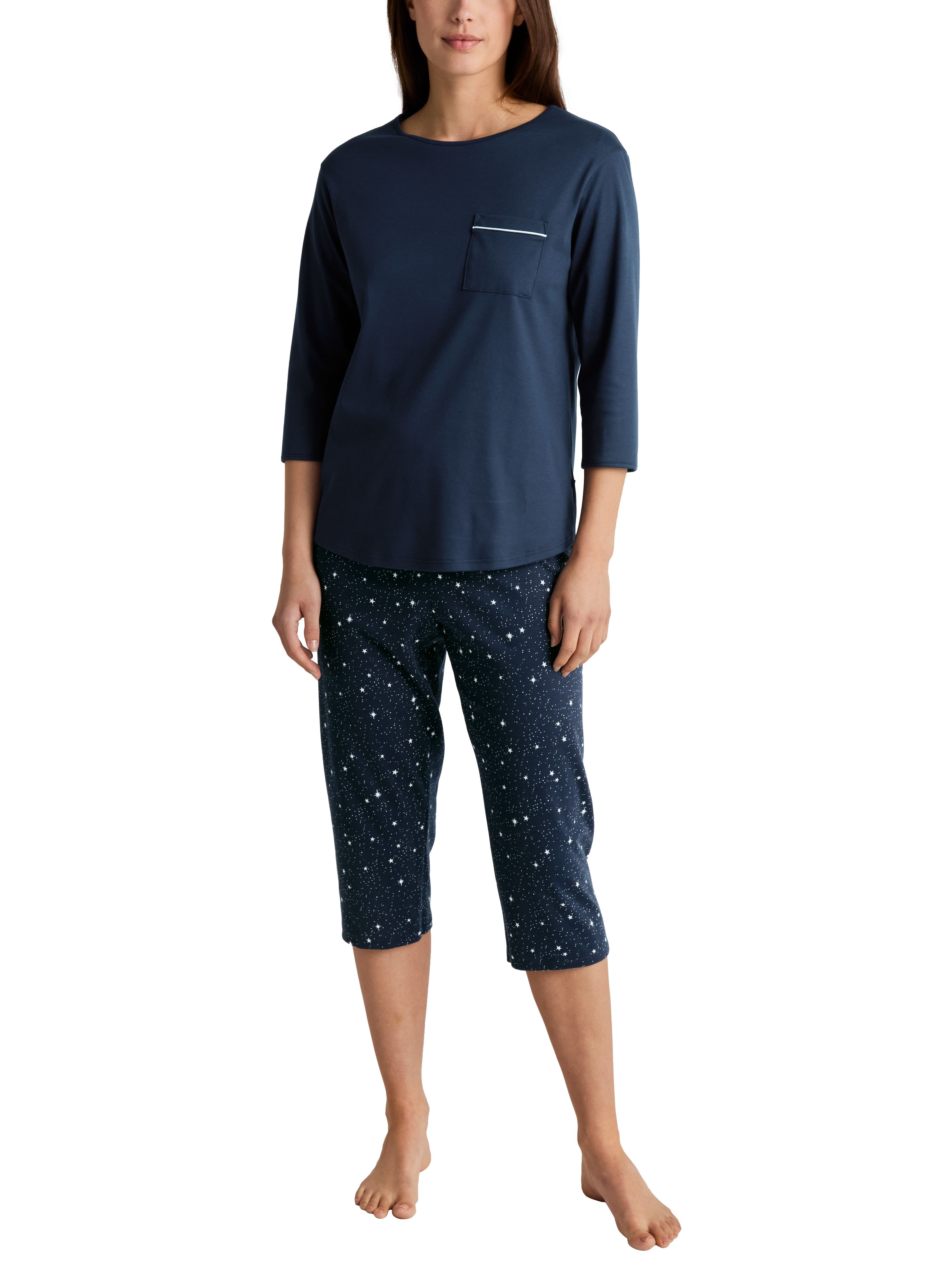 CALIDA Pyjama Sweet Dreams met opgestikte borstzak (2-delig)