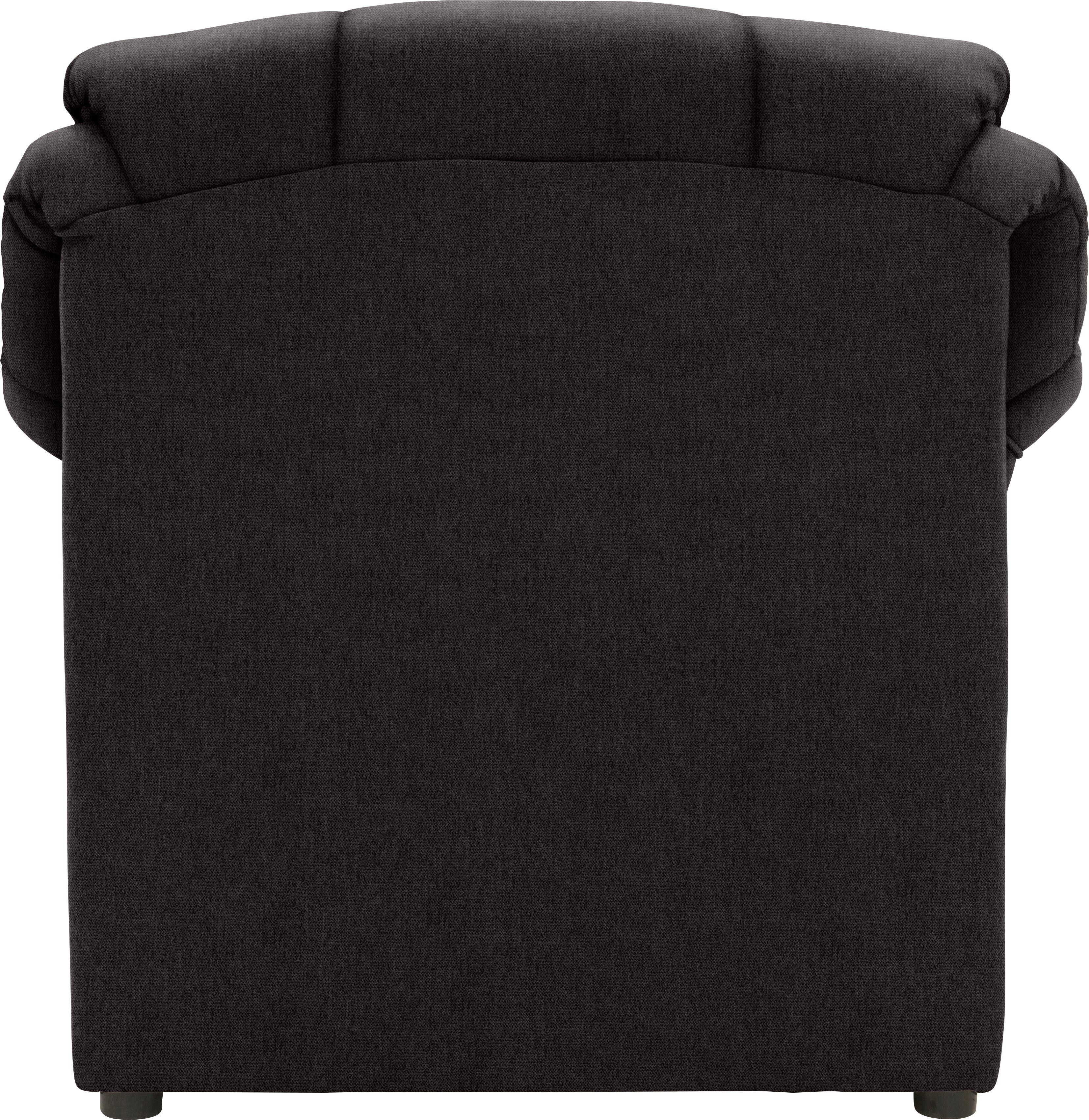 DOMO collection Fauteuil Faenza voor kleine ruimtes, tijdloos en elegant, compacte afmetingen