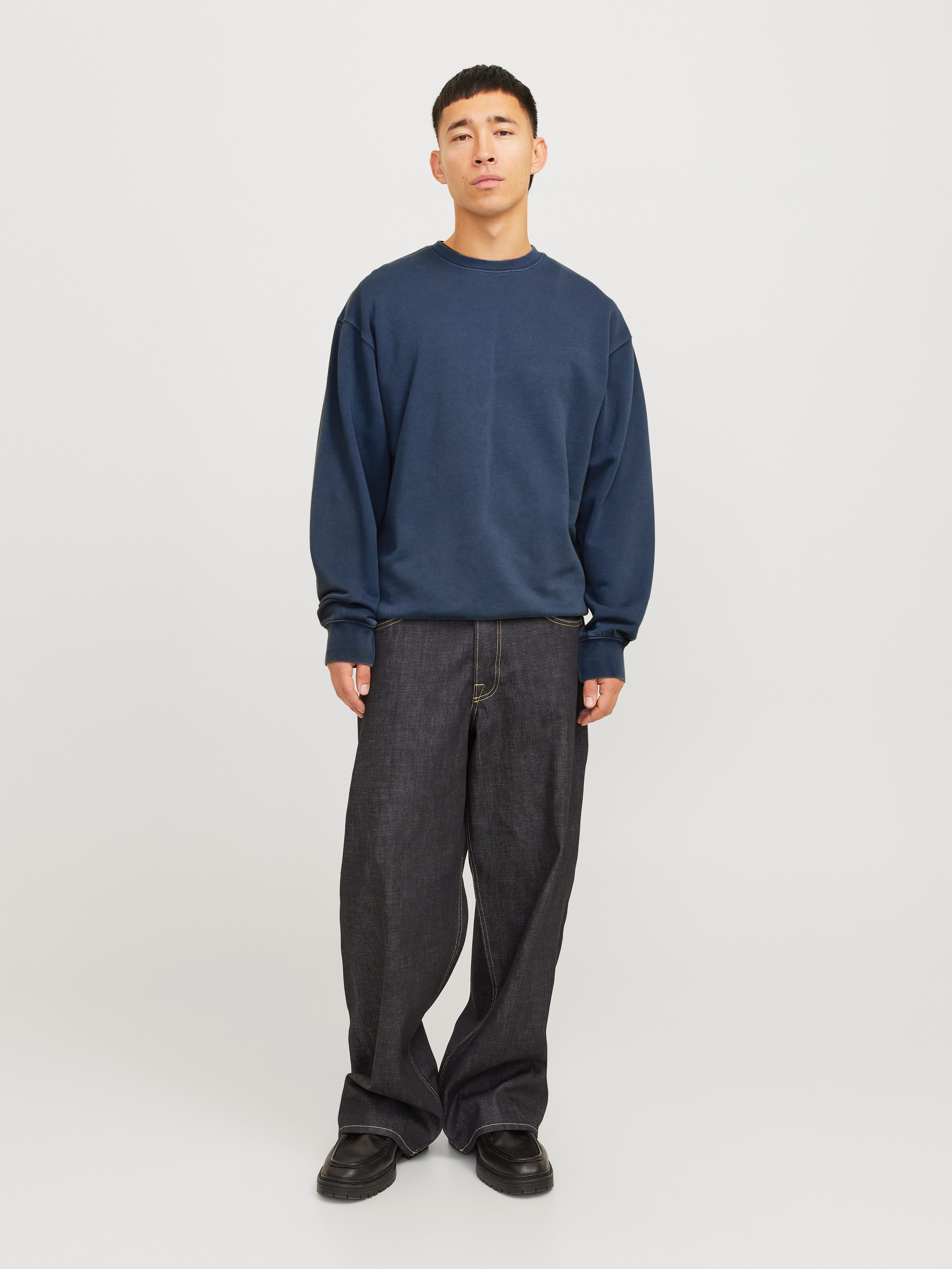 Jack & Jones Sweatshirt JJECHARGE FADED SWEAT CREW NECK NOOS