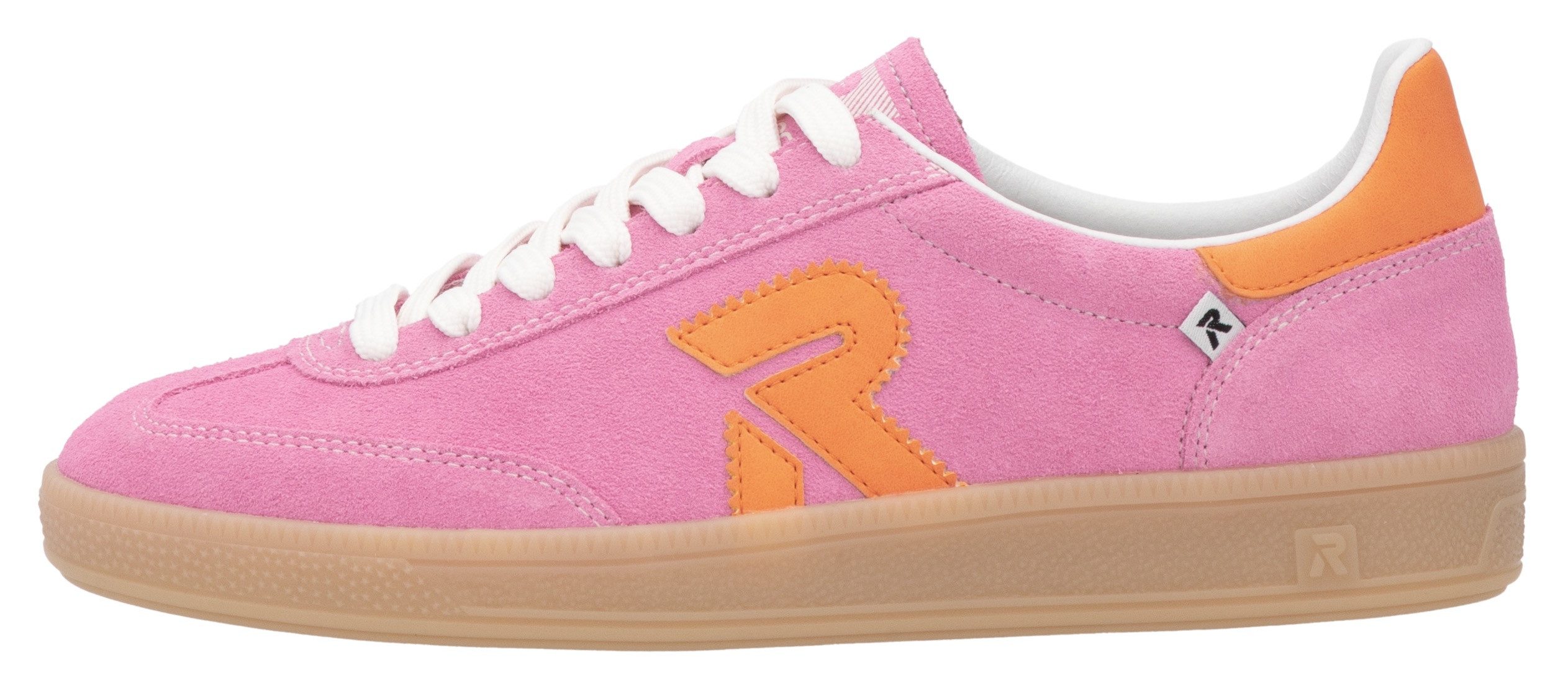 RIEKER Sport Sneakers , retro-sneaker, vrijetijdsschoen, lage schoen met uitneembaar voetbed