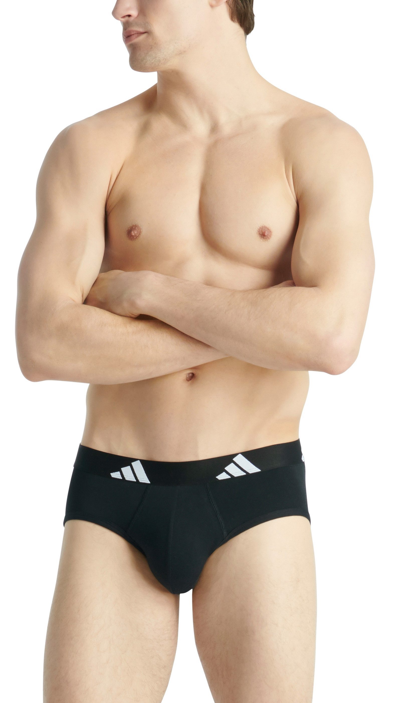 adidas Sportswear Slip Active Flex Cotton gemaakt van zachte, rekbare katoen (Set van 3)