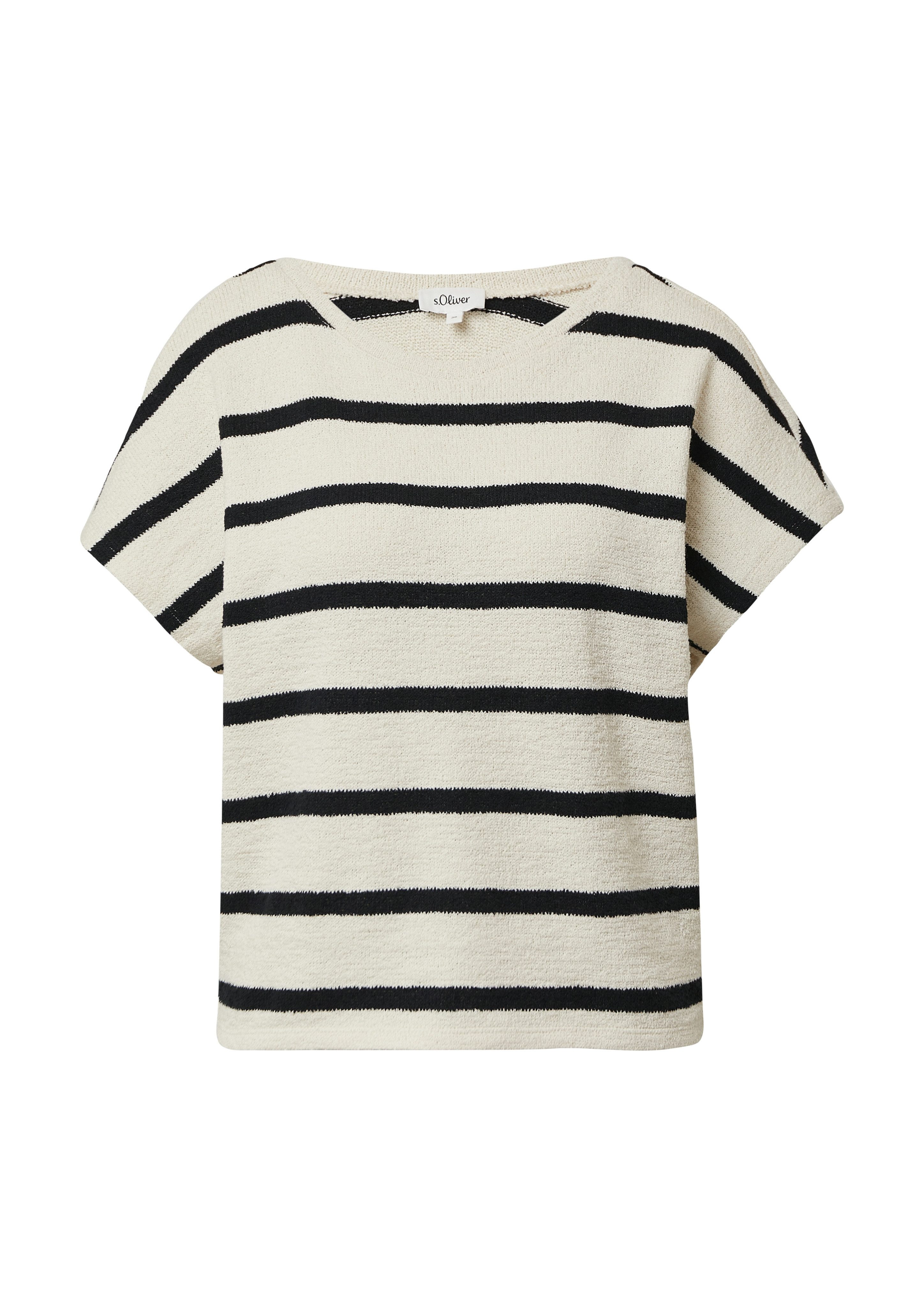 s.Oliver Sweatshirt met streepmotief