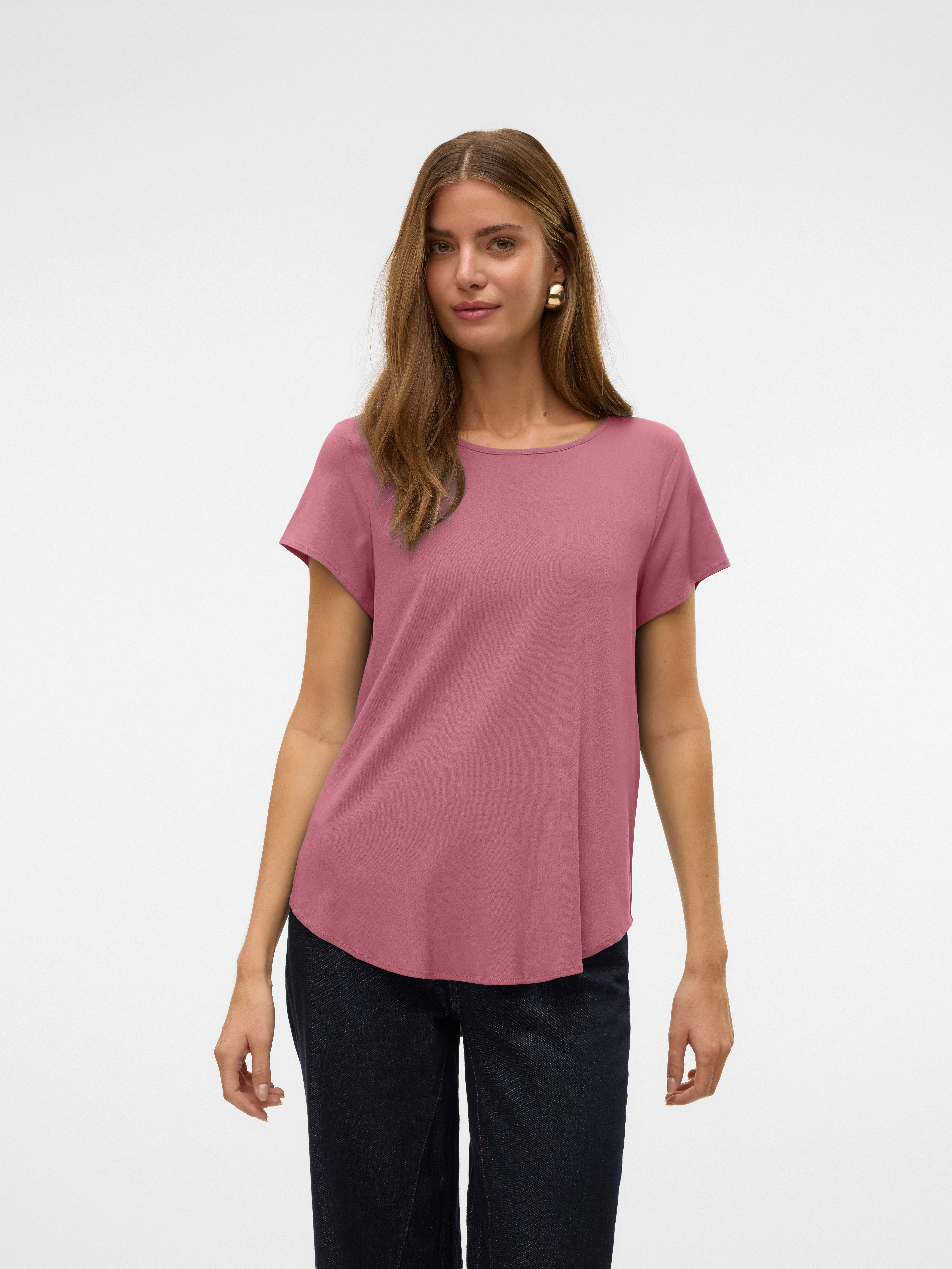 Vero Moda Shirt VMBELLA SS TOP WVN GA NOOS