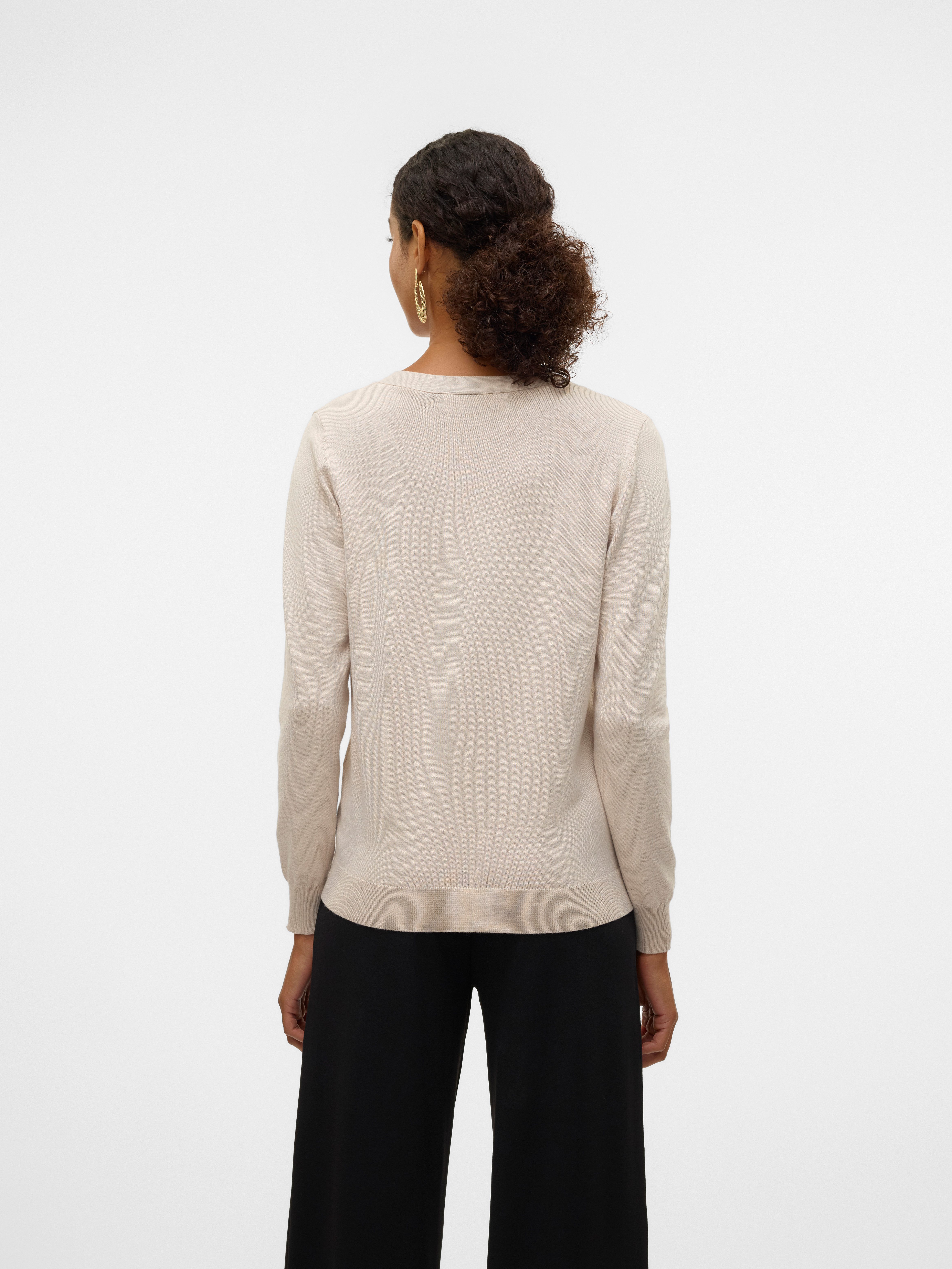 Vero Moda Vest VMSILJE LS V-NECK CARDIGAN GA NOOS