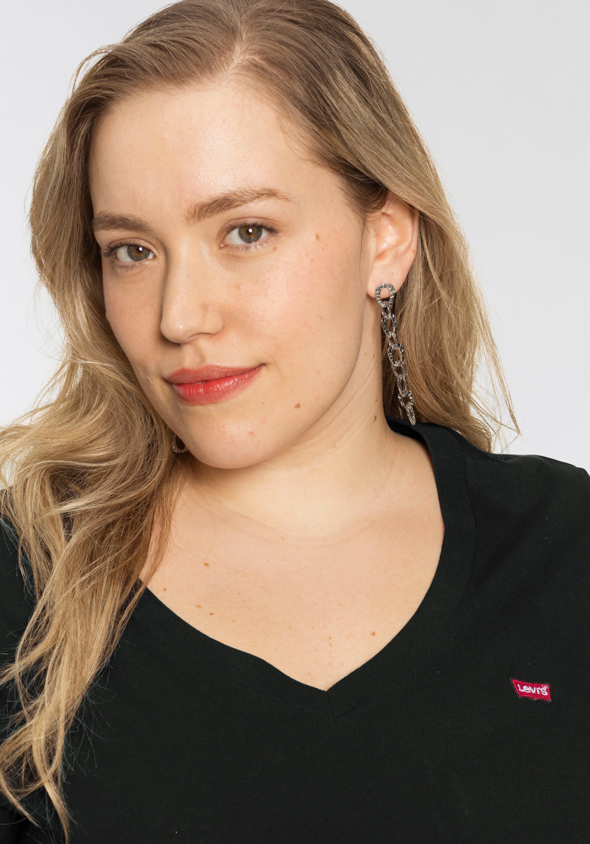 Levi's® Plus Shirt met V-hals V NECK TEE