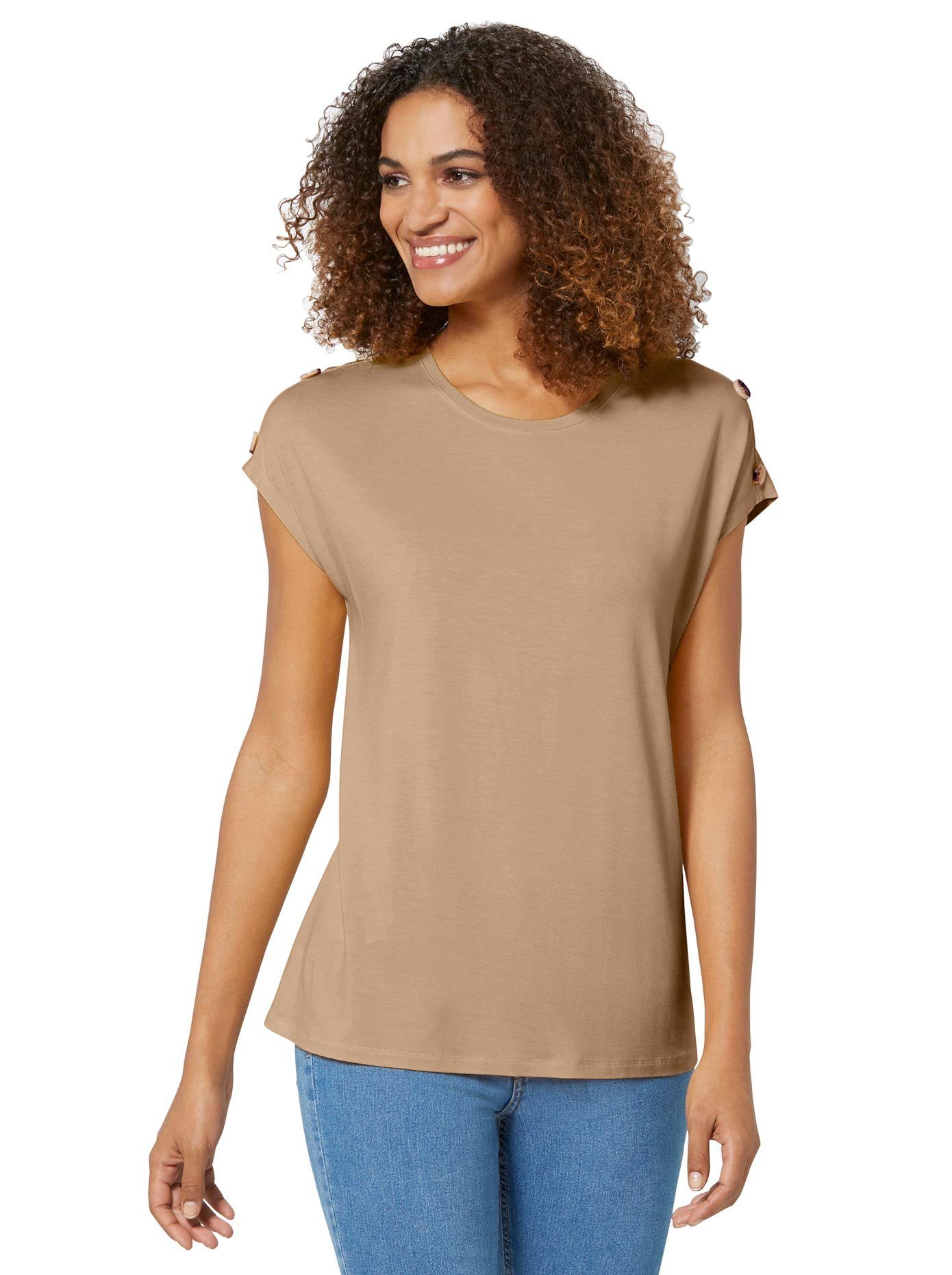 Casual Looks Shirt met korte mouwen Shirt (1-delig)
