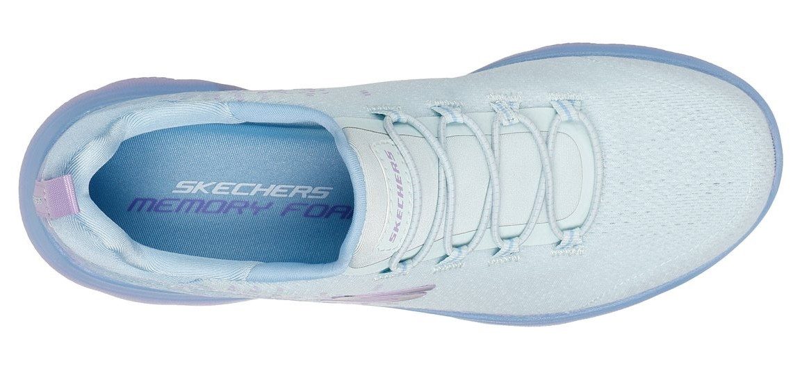 Skechers Slip-on sneakers Summits , trainingsschoen, sneaker, instapper, lage schoen met bungee-sluiting