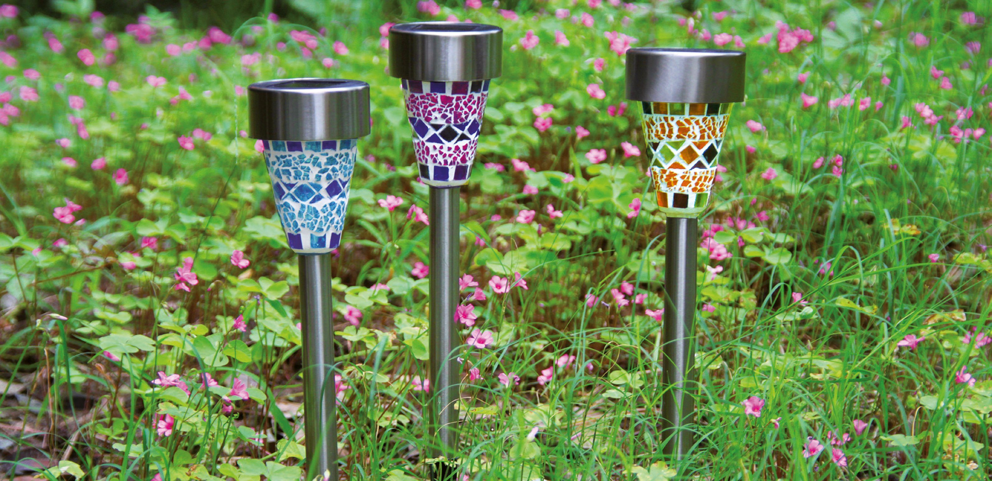 Think@Pets Tuinlamp Mozaïek Set, set van 3