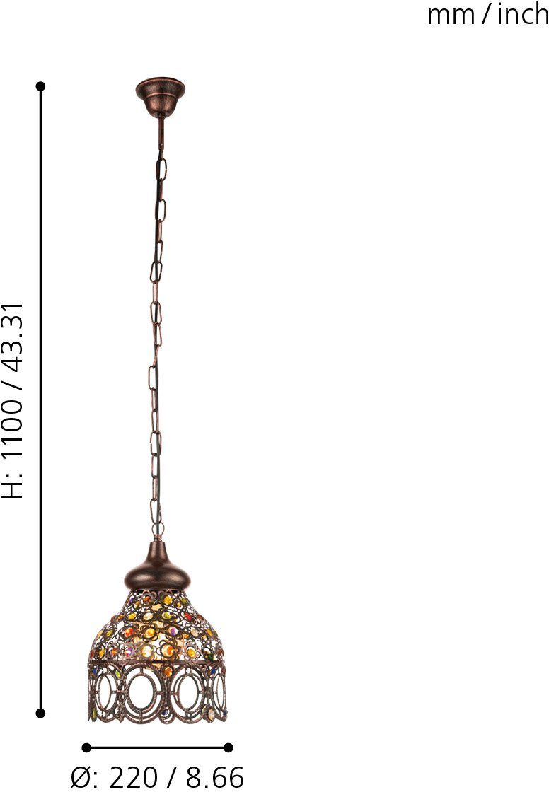 EGLO Hanglamp JADIDA Hanglicht, hanglamp