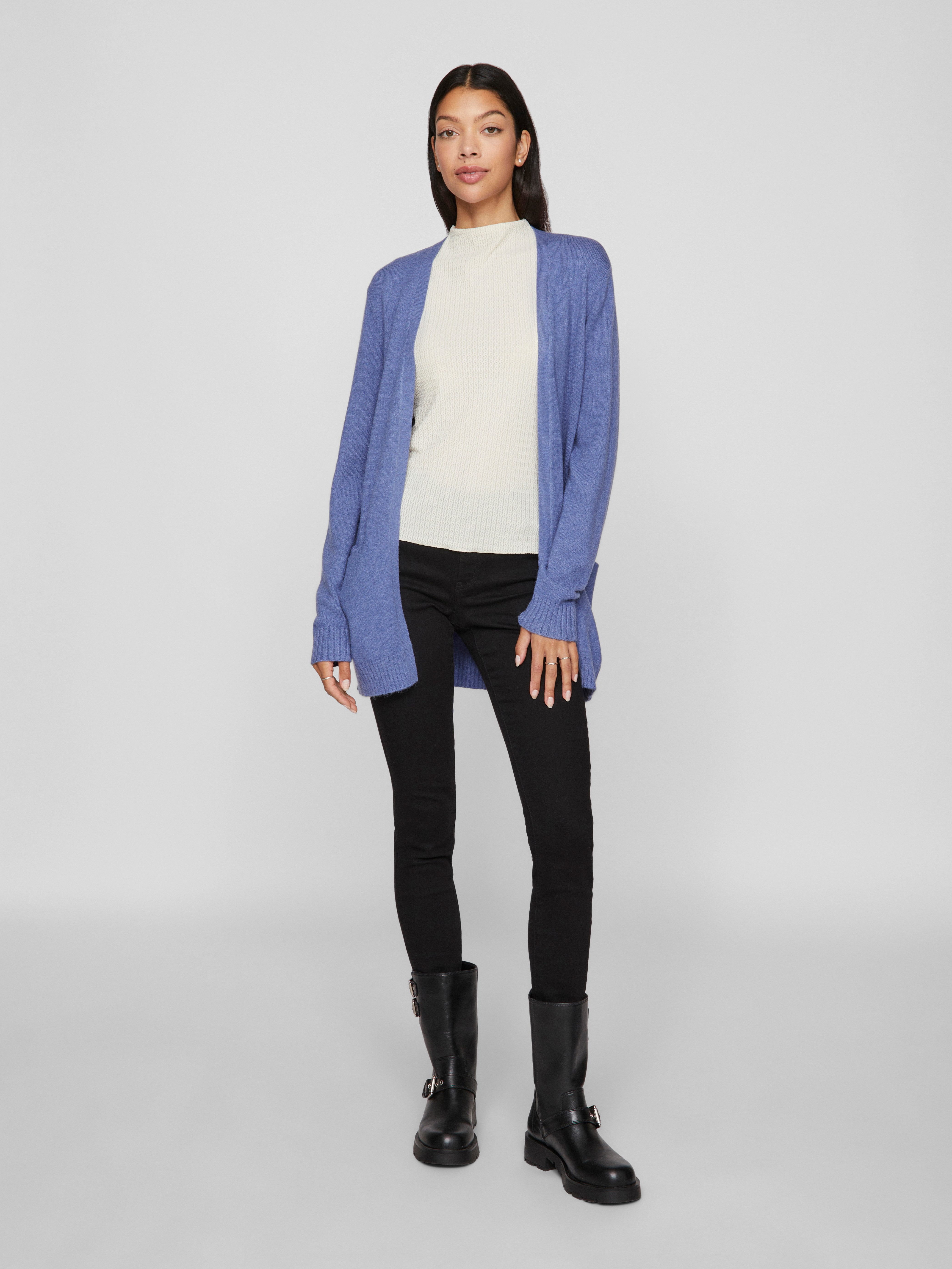 Vila Vest VIRIL OPEN L S KNIT CARDIGAN NOOS