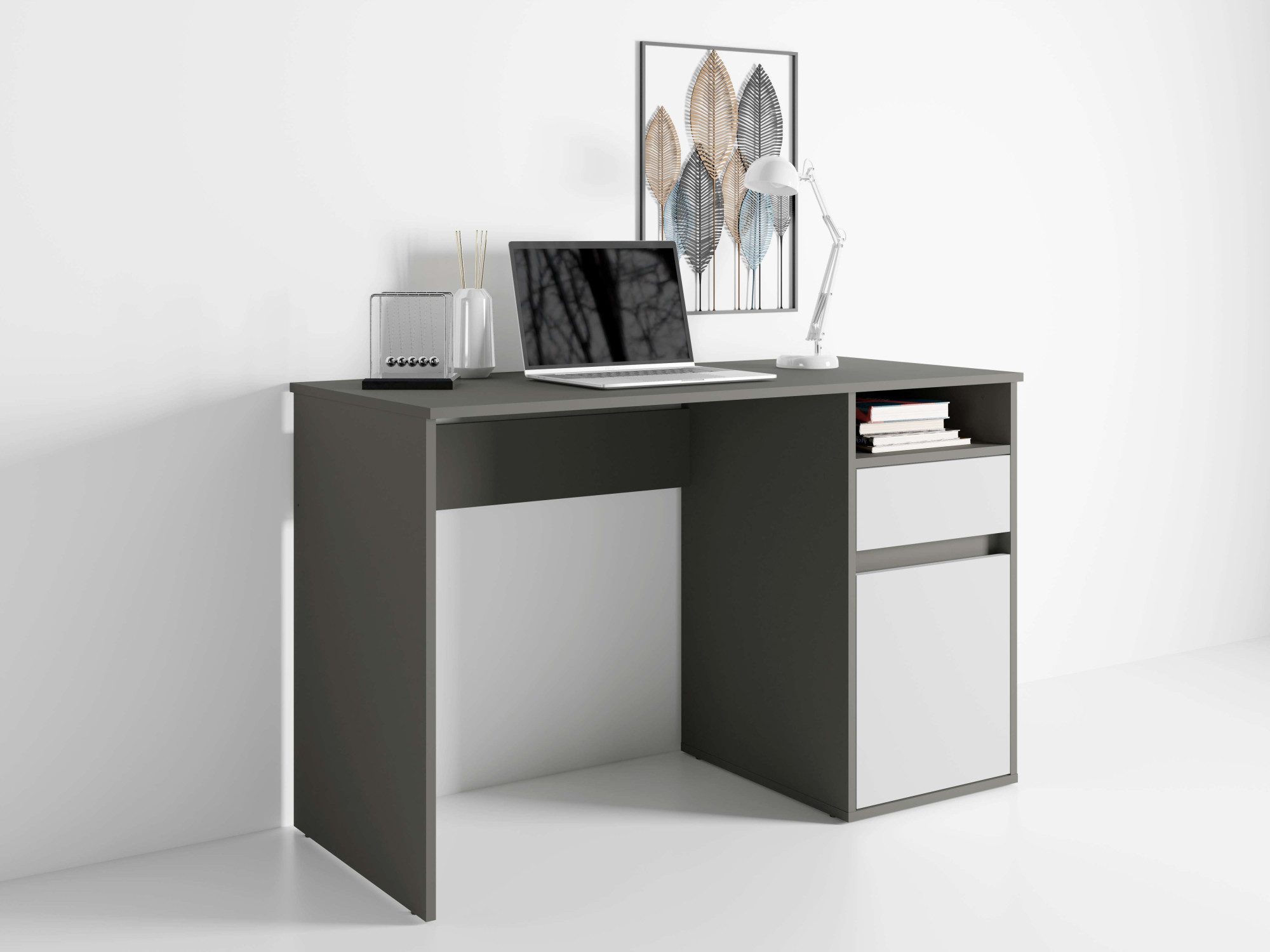 INOSIGN Bureau TINSLEY met lade en deur, breedte 120 x 53 cm