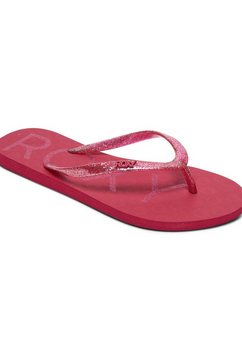 roxy sandalen viva sparkle rood
