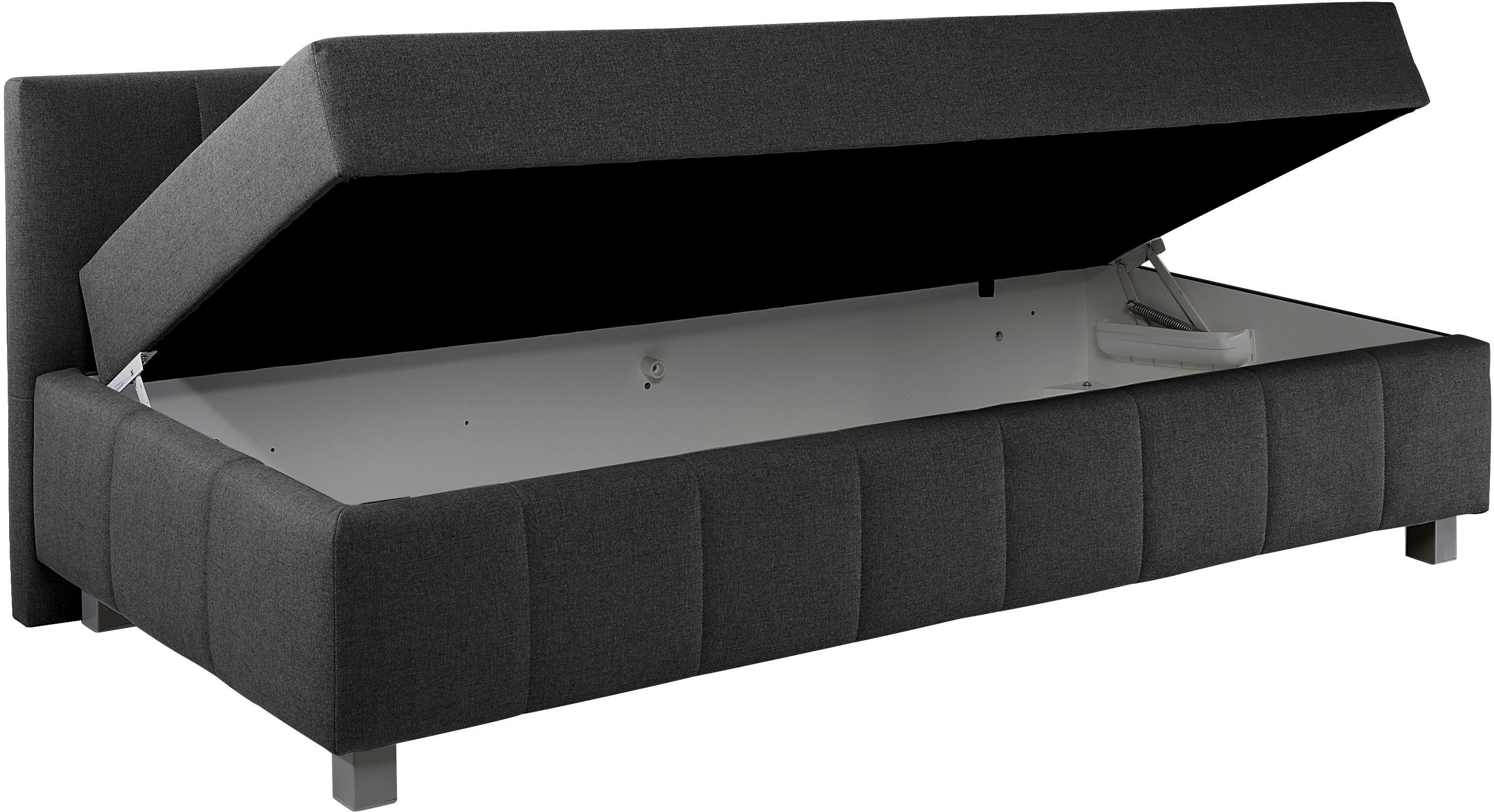Maintal Bed Mailo met bedkist, in 3 breedten, binnenvering- of bonell-matras ter keuze