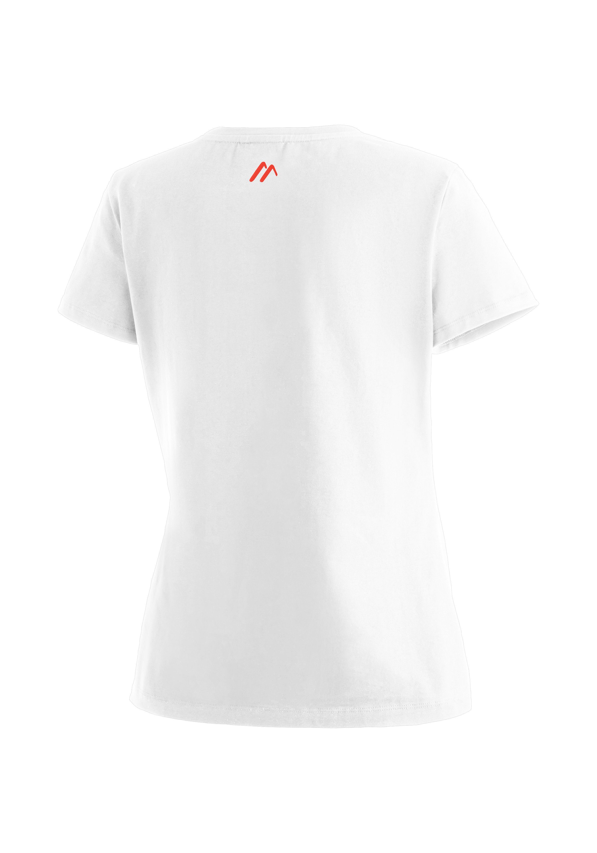 Maier Sports Functioneel shirt MS Tee W Veelzijdig shirt met ronde hals van elastisch materiaal