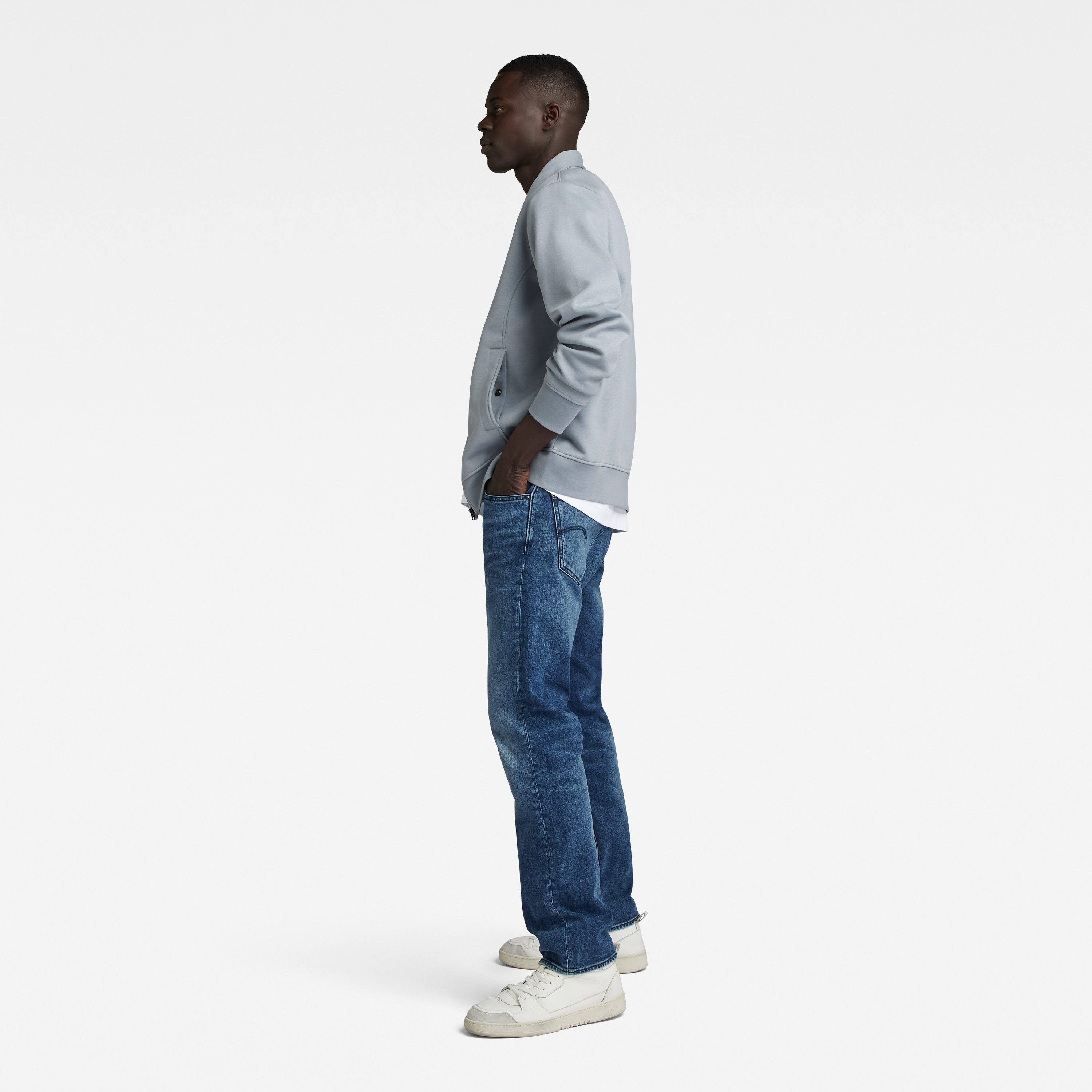 G-Star RAW Straight jeans Mosa Straight met lichte naden