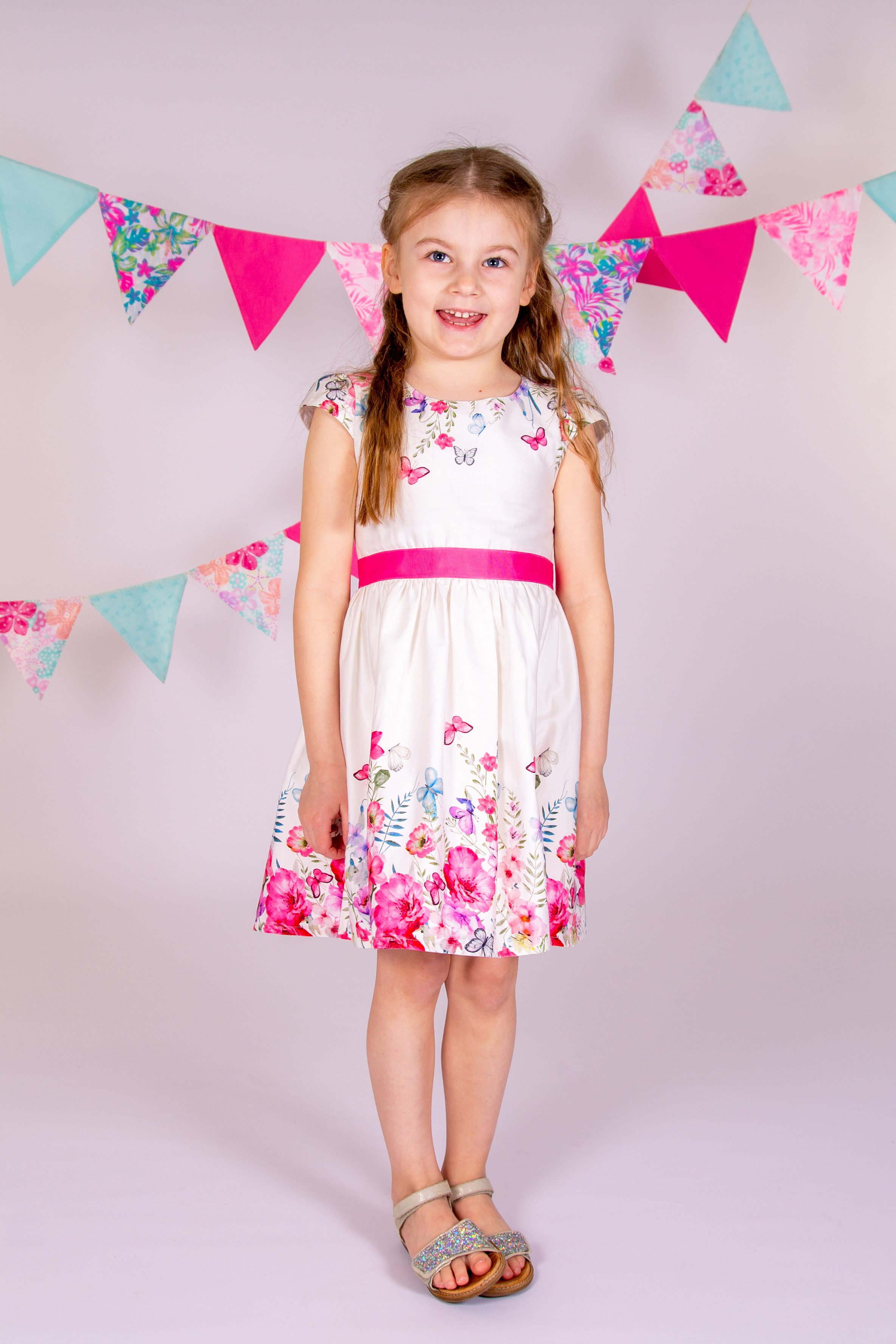 happy girls Mini-jurk
