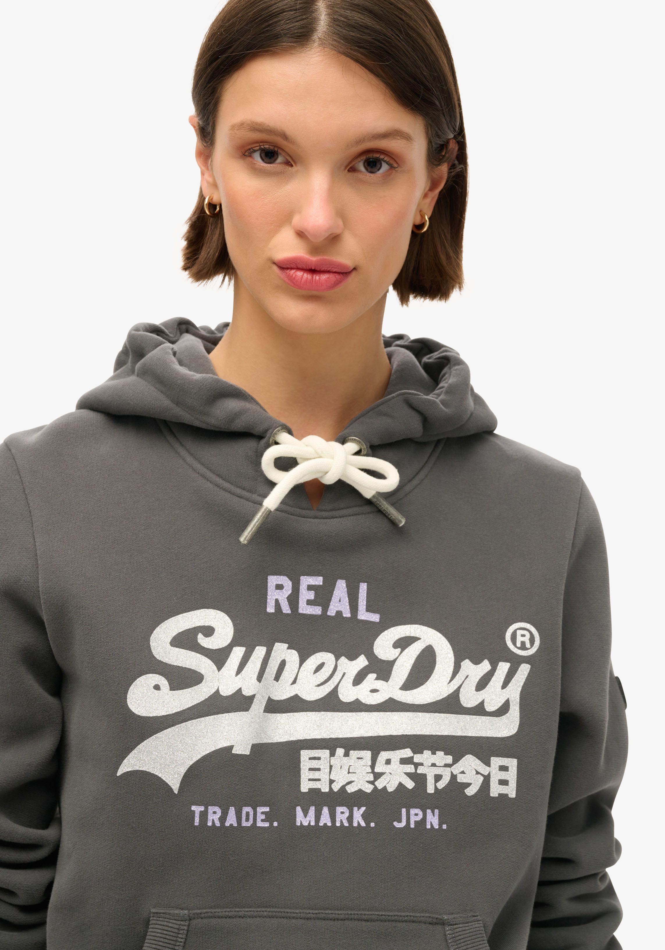Superdry Hoodie EMBELLISHED VL GRAPHIC HOOD