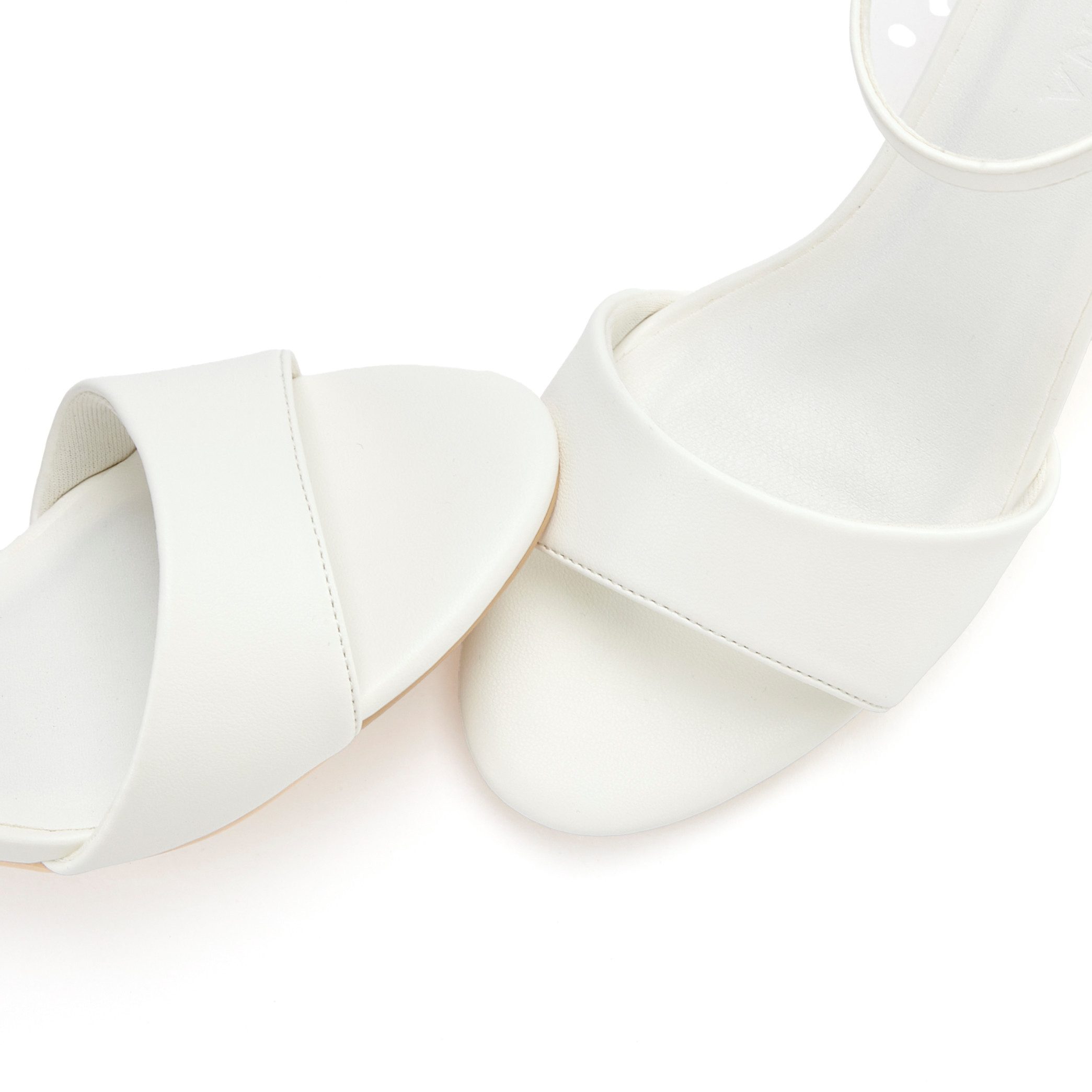 Lascana Highheel sandaaltjes Zomerschoen sandaal, riemzandalen VEGAN