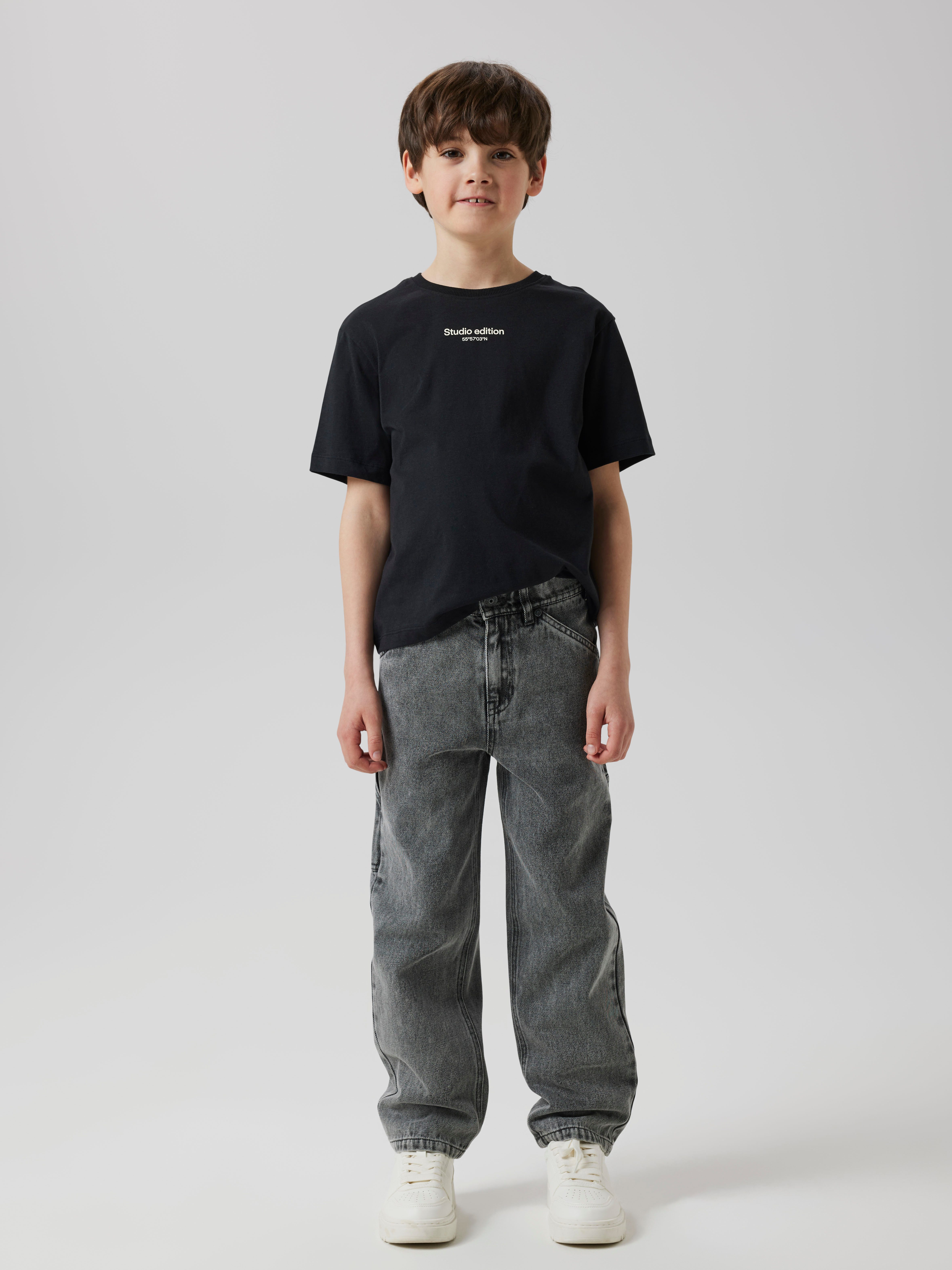 Name It 5-pocket jeans NKMRYAN voor jongens met rechte pijpen en 5-pocket-stijl